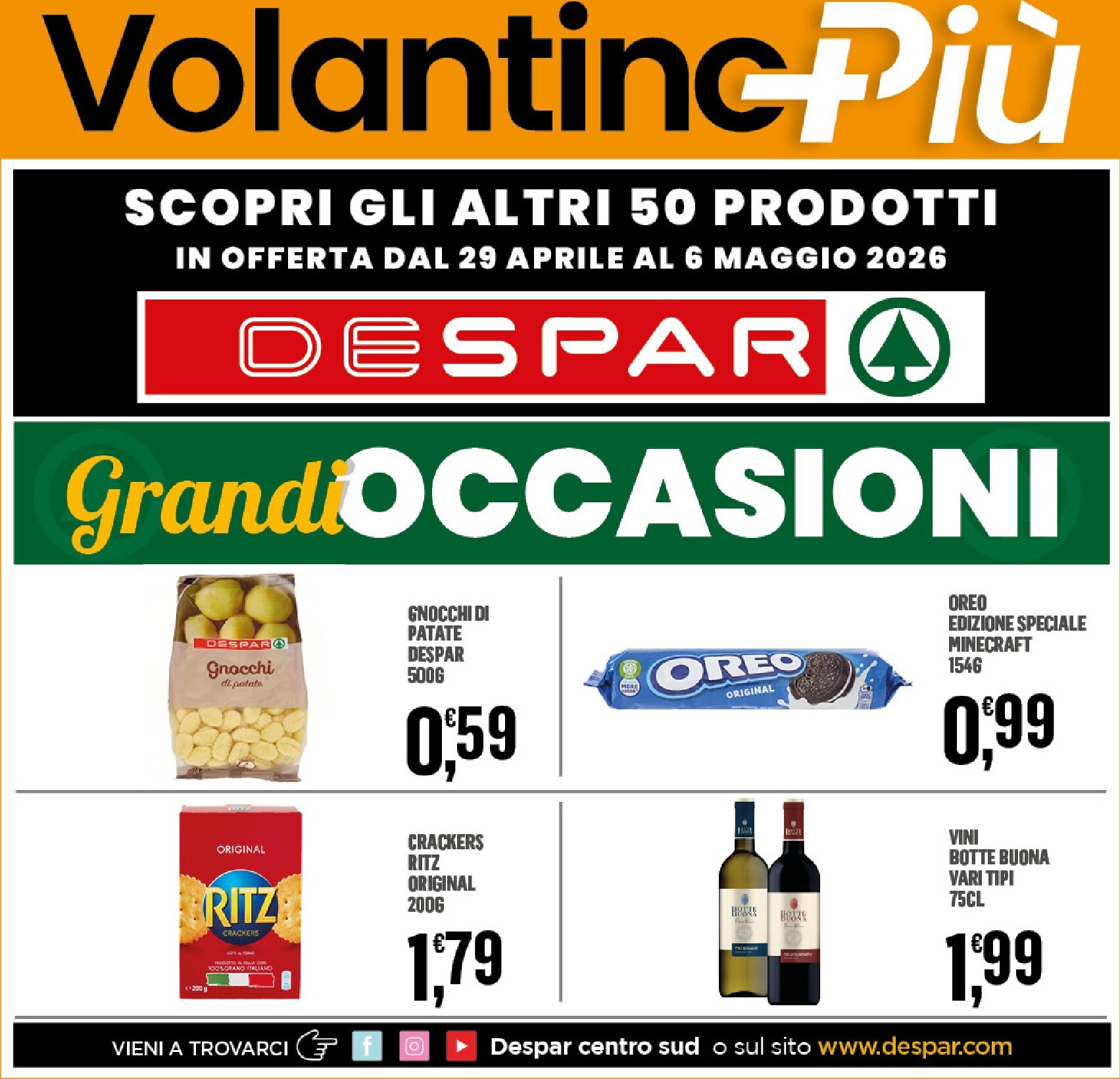 despar - Volantino attuale di Despar valido dal mercoledì 29/04/2026 al mercoledì 06/05/2026 - page: 16