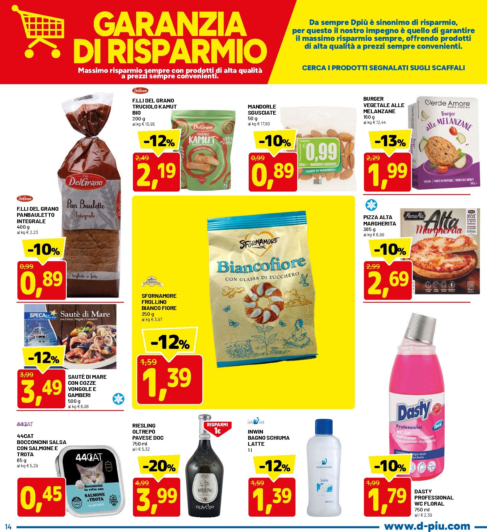 dpiu - Volantino DPiù per la prossima settimana dal lunedì 25/05/2026 al domenica 07/06/2026 - page: 14