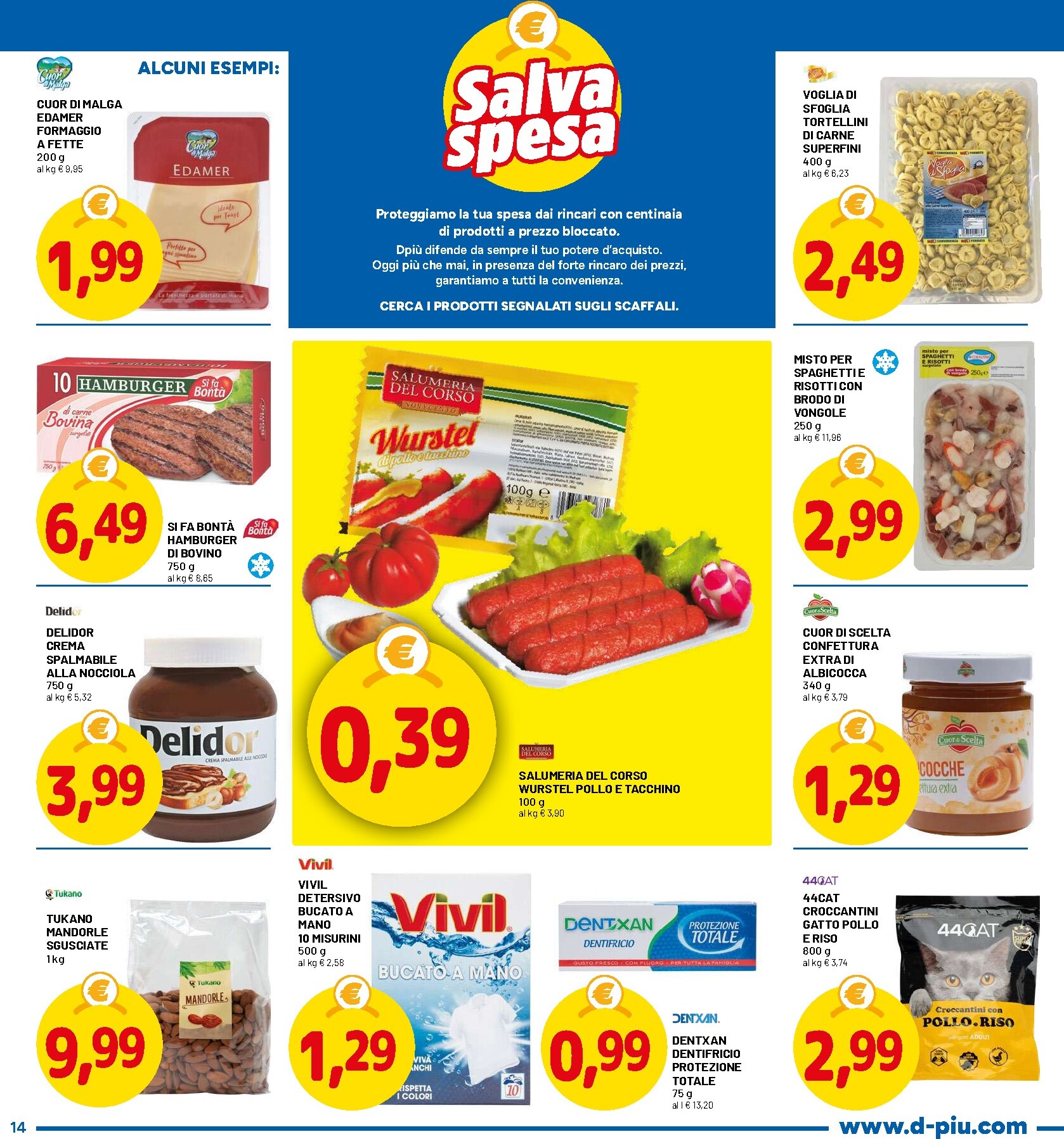 dpiu - Volantino DPiù per la prossima settimana dal lunedì 08/06/2026 al domenica 21/06/2026 - page: 14