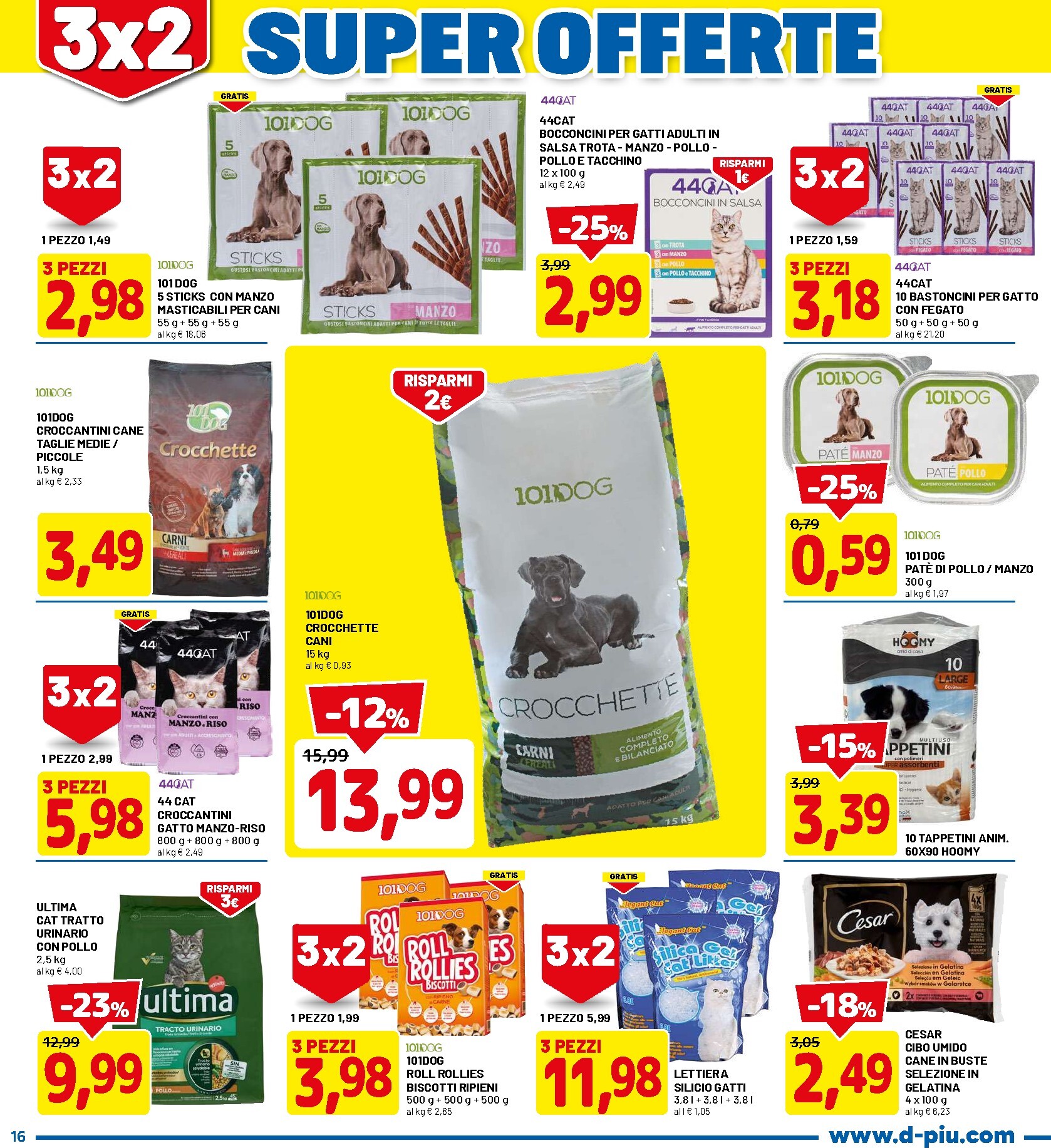 dpiu - Volantino DPiù per la prossima settimana dal lunedì 08/06/2026 al domenica 21/06/2026 - page: 16