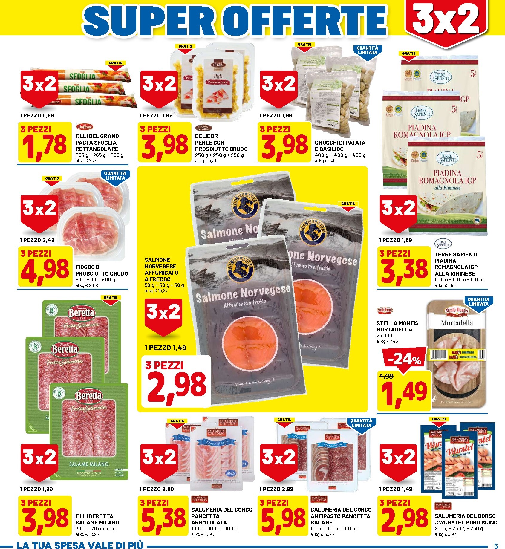 dpiu - Volantino DPiù per la prossima settimana dal lunedì 08/06/2026 al domenica 21/06/2026 - page: 5