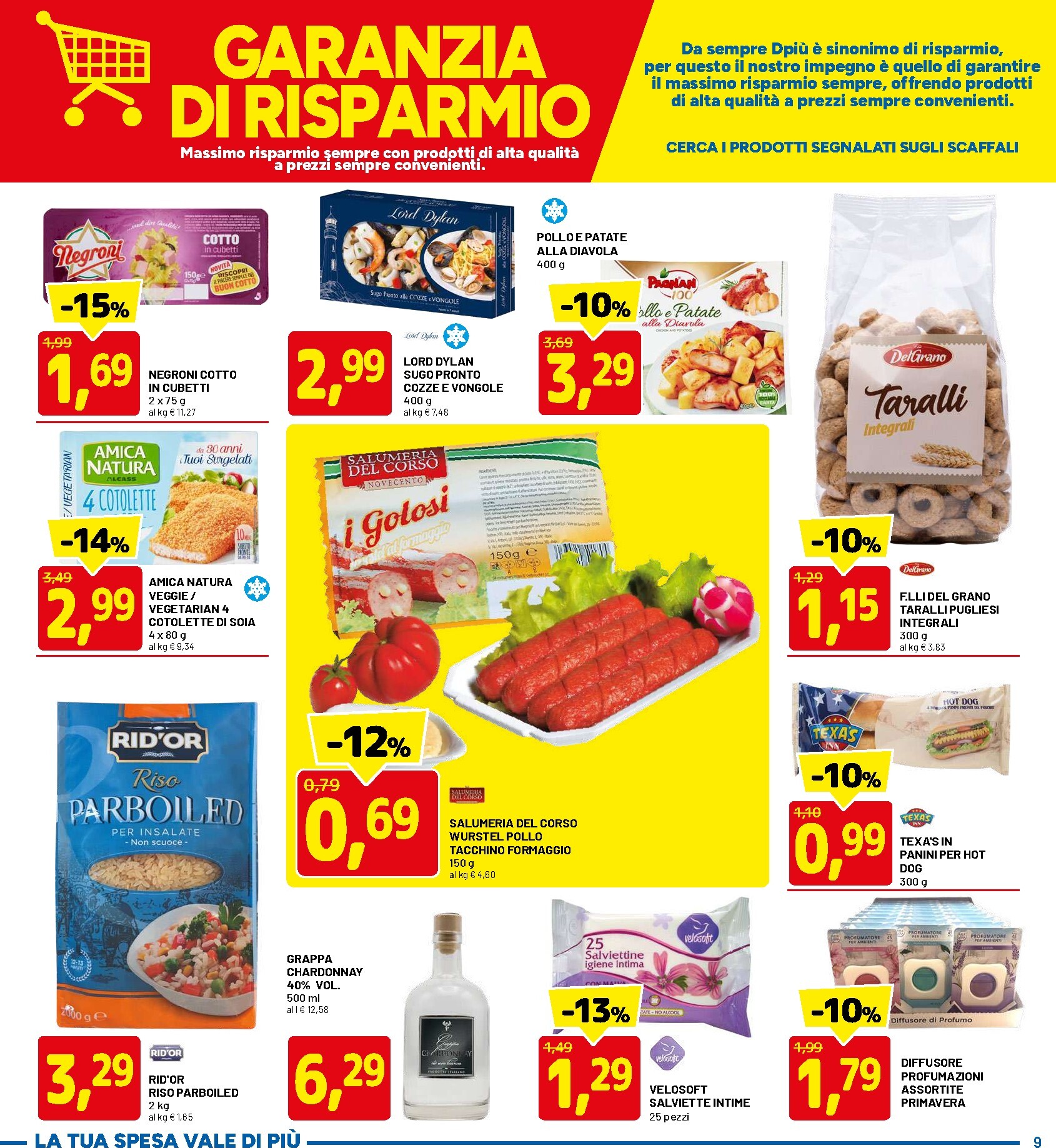 dpiu - Volantino DPiù per la prossima settimana dal lunedì 06/07/2026 al domenica 19/07/2026 - page: 9