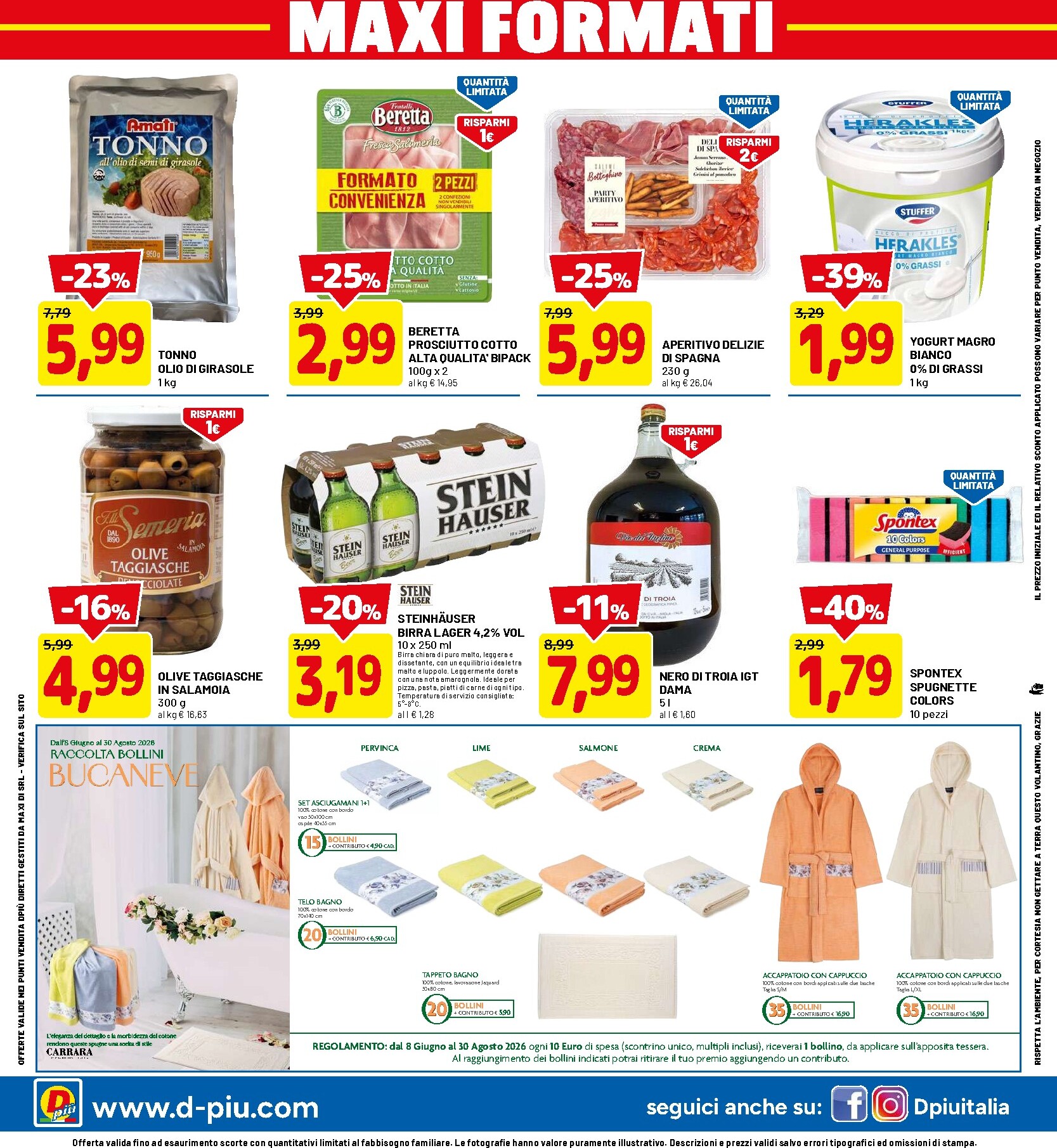 dpiu - Volantino DPiù per la prossima settimana dal lunedì 06/07/2026 al domenica 19/07/2026 - page: 16