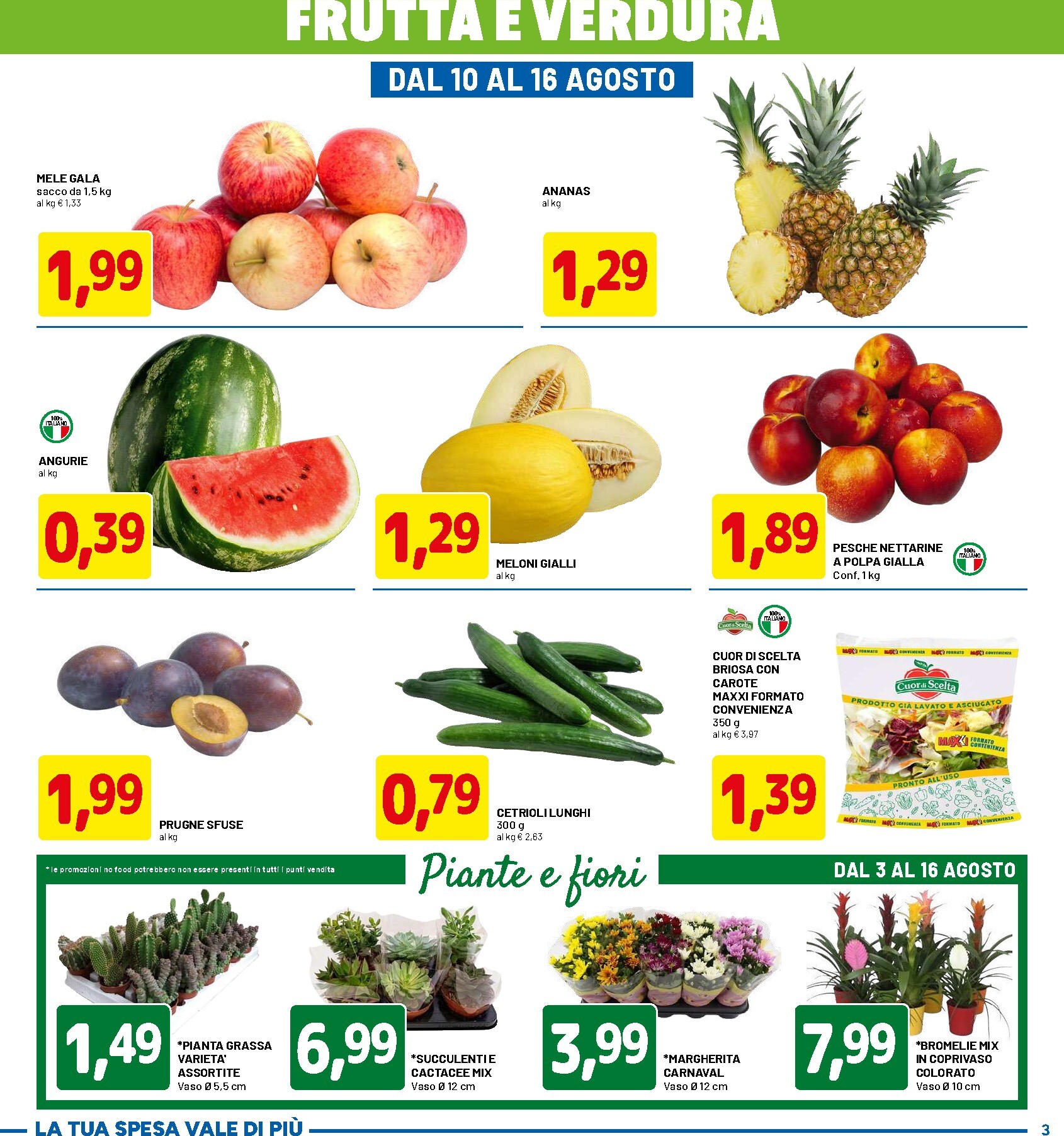 dpiu - Volantino DPiù per la prossima settimana dal lunedì 03/08/2026 al domenica 16/08/2026 - page: 3