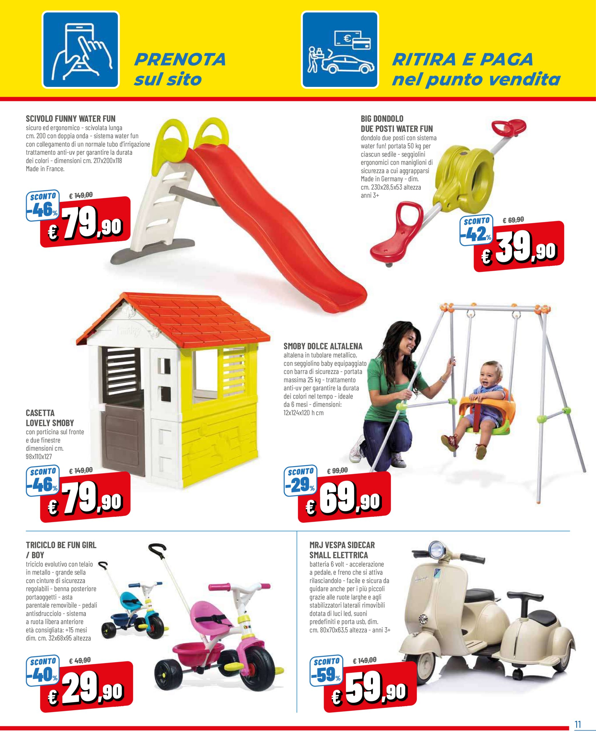 dpiu - Volantino DPiù - Grandi Offerte valido dal 10/03 al 06/04 - page: 11