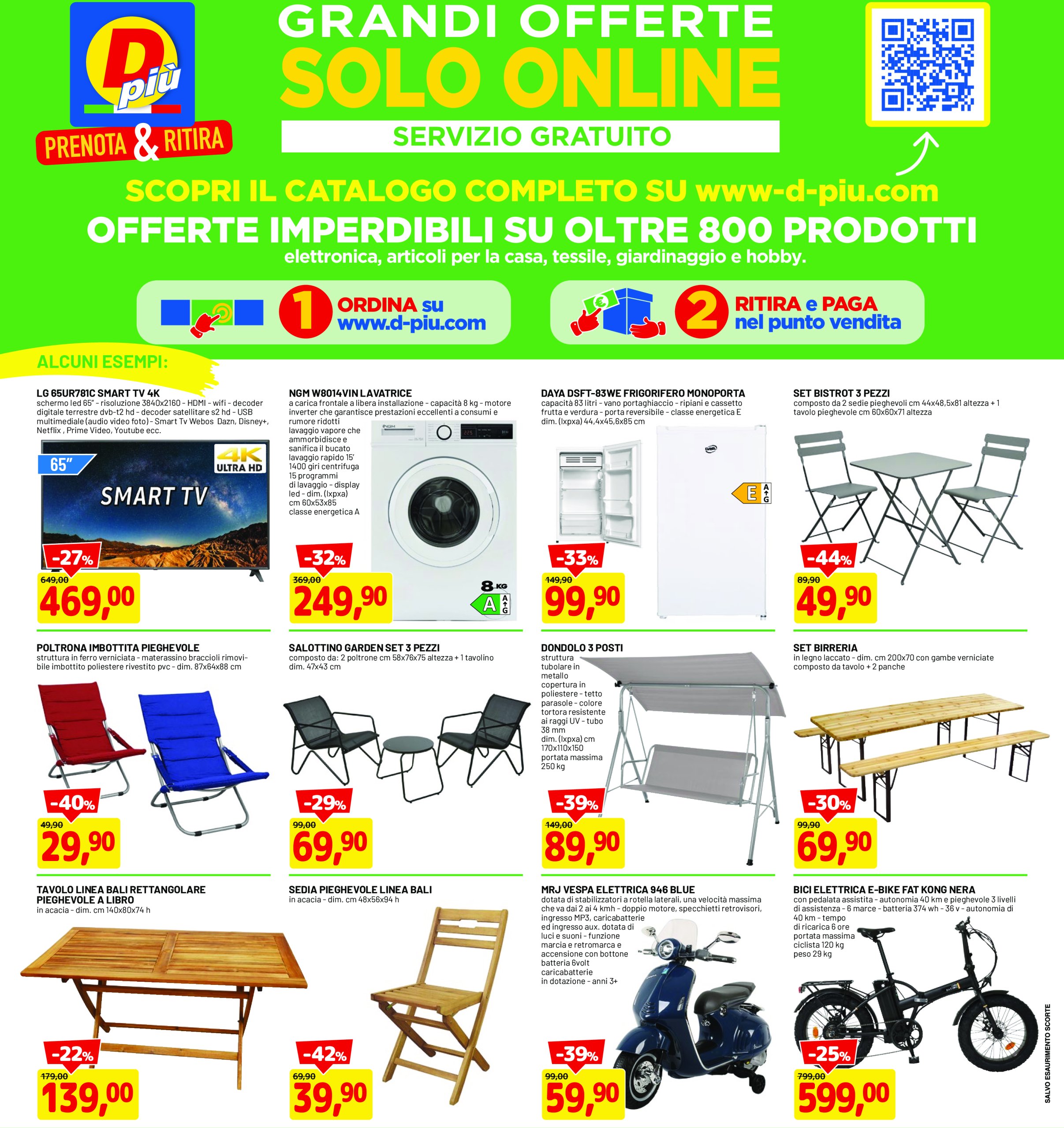 dpiu - Volantino DPiù valido dal 07/04 al 21/04 - page: 23