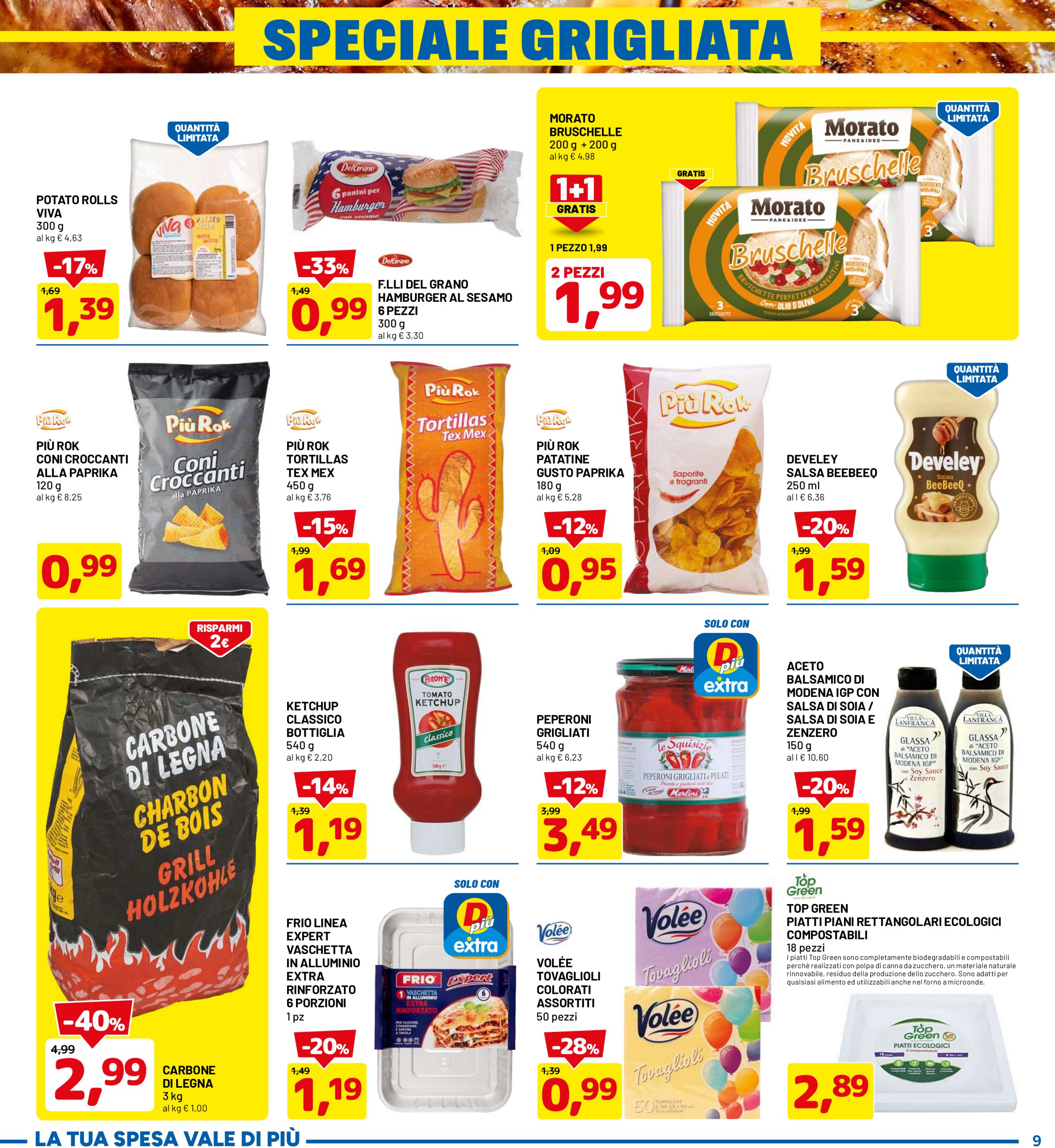 dpiu - Volantino DPiù valido dal 26/05 al 08/06 - page: 9