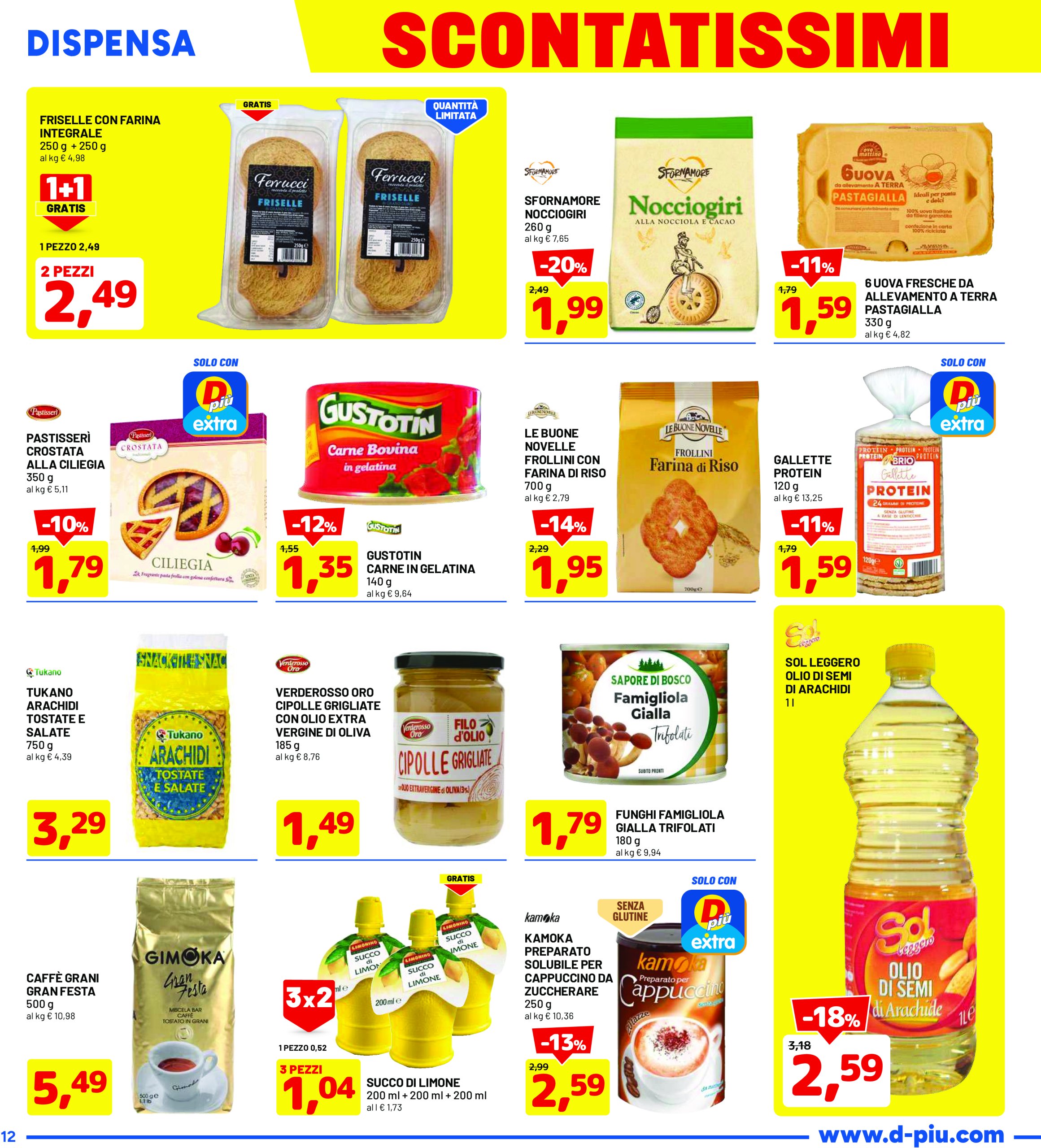 dpiu - Volantino DPiù valido dal 09/06 al 22/06 - page: 12