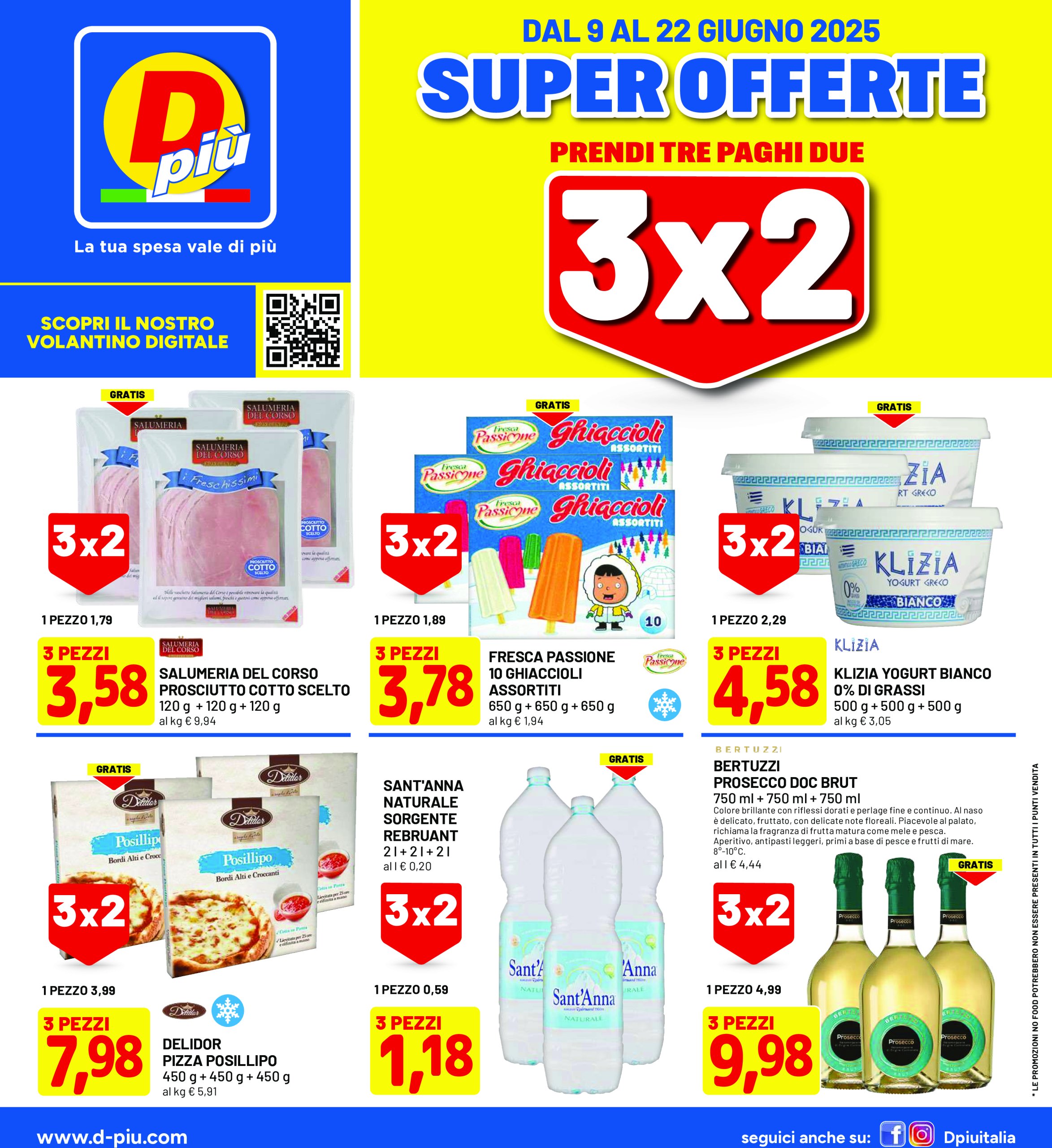 dpiu - Volantino DPiù valido dal 09/06 al 22/06