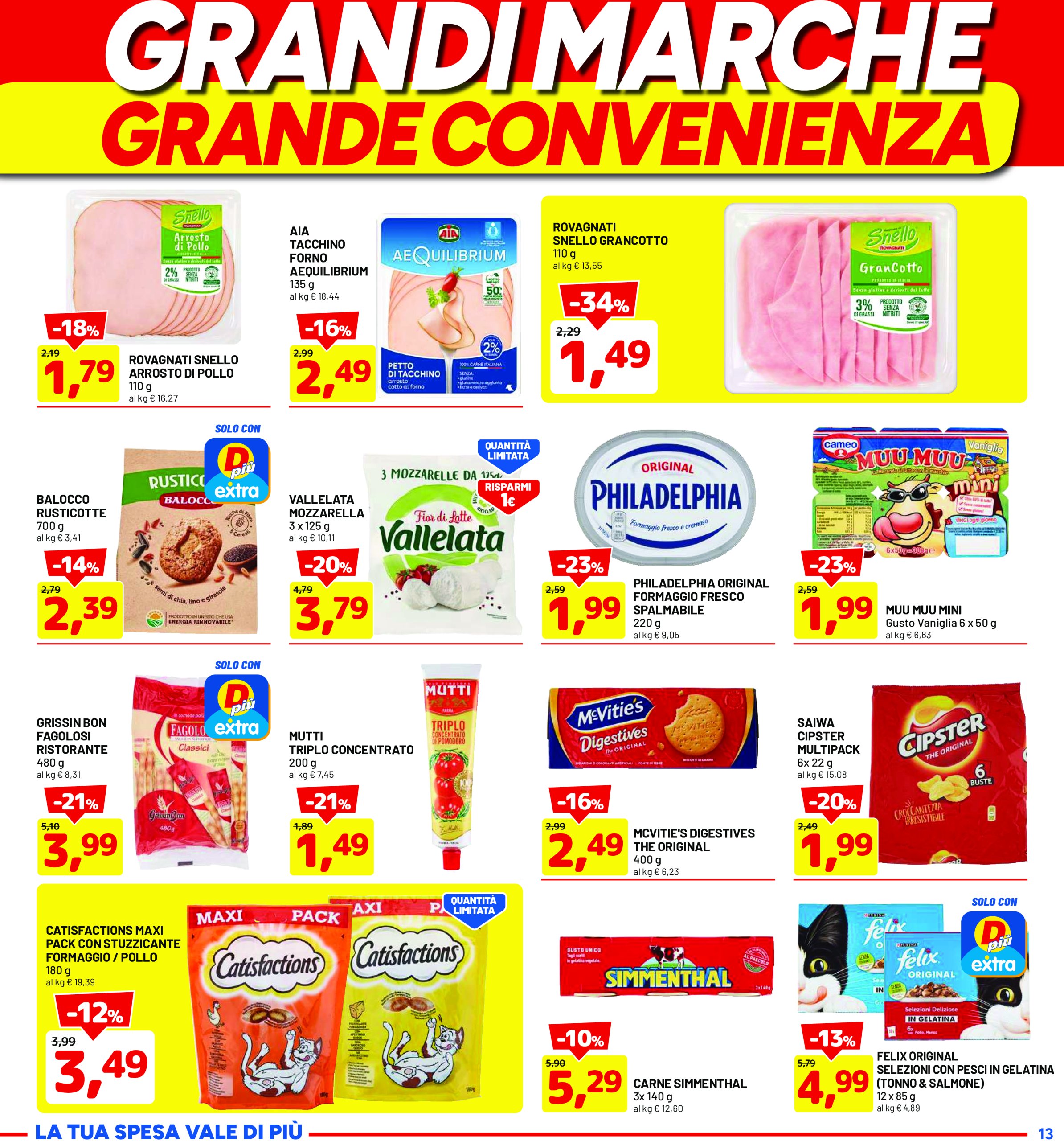 dpiu - Volantino DPiù valido dal 09/06 al 22/06 - page: 13
