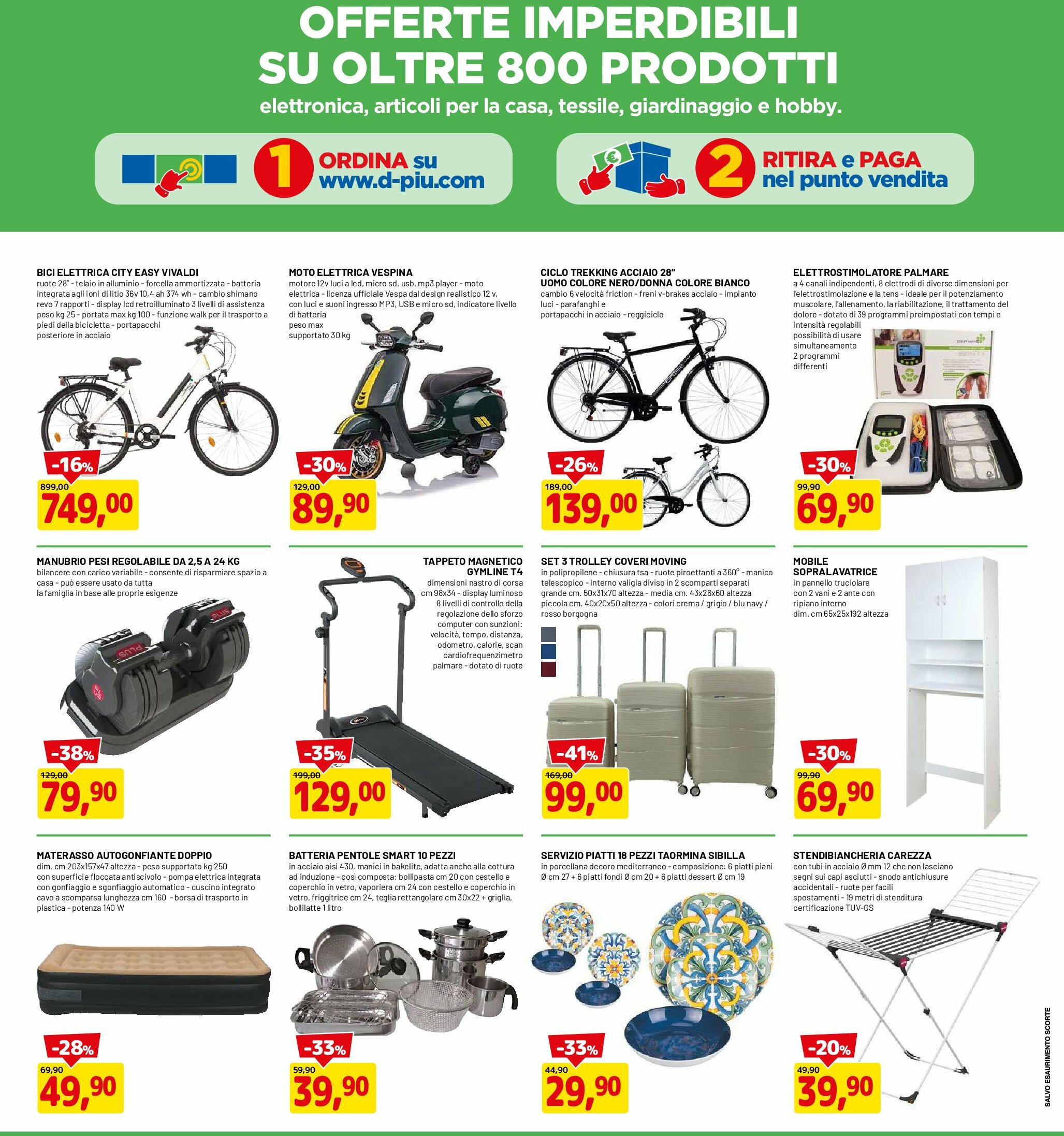 dpiu - Volantino DPiù valido dal 01/09 al 14/09 - page: 19
