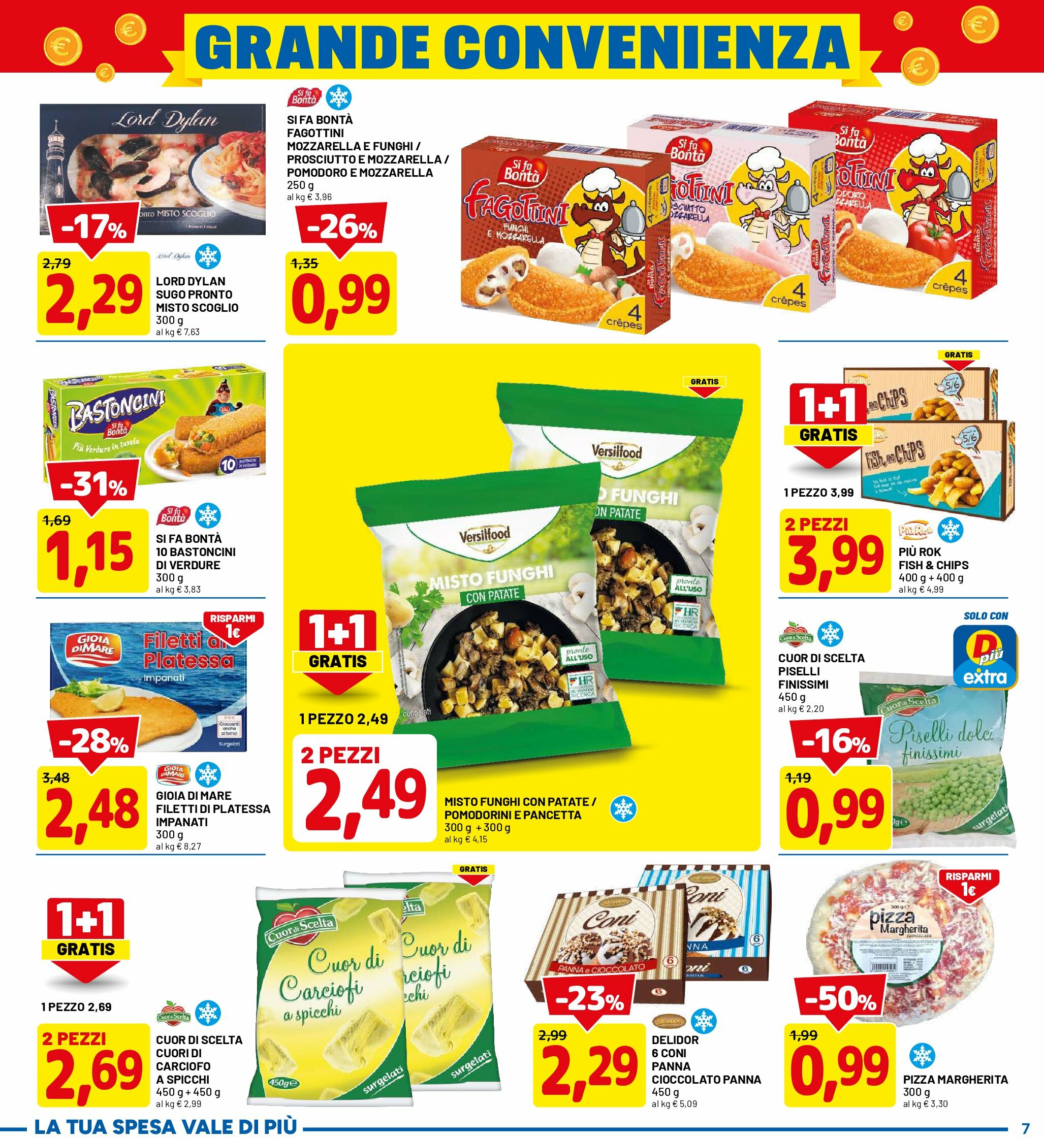 dpiu - Volantino DPiù valido dal 01/09 al 14/09 - page: 7