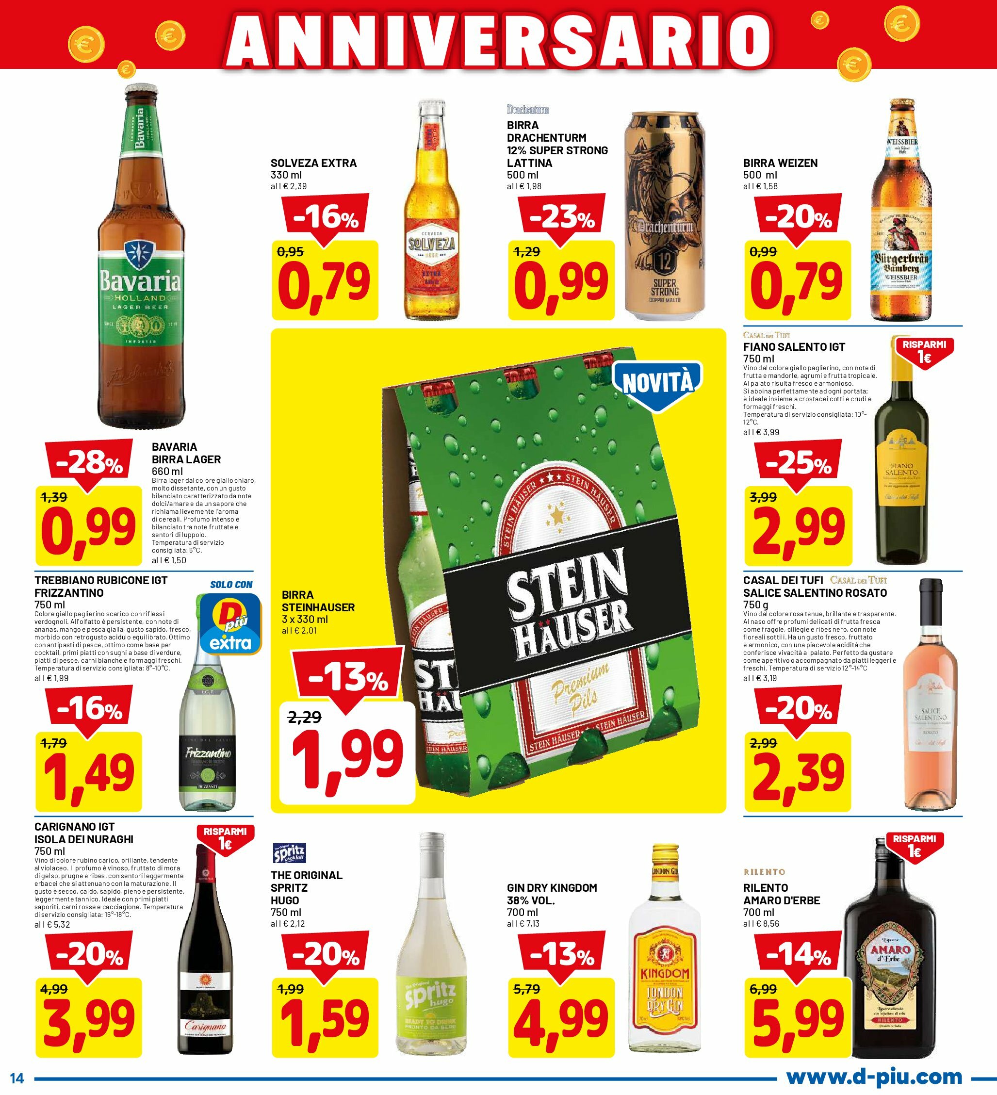 dpiu - Volantino DPiù valido dal 01/09 al 14/09 - page: 14