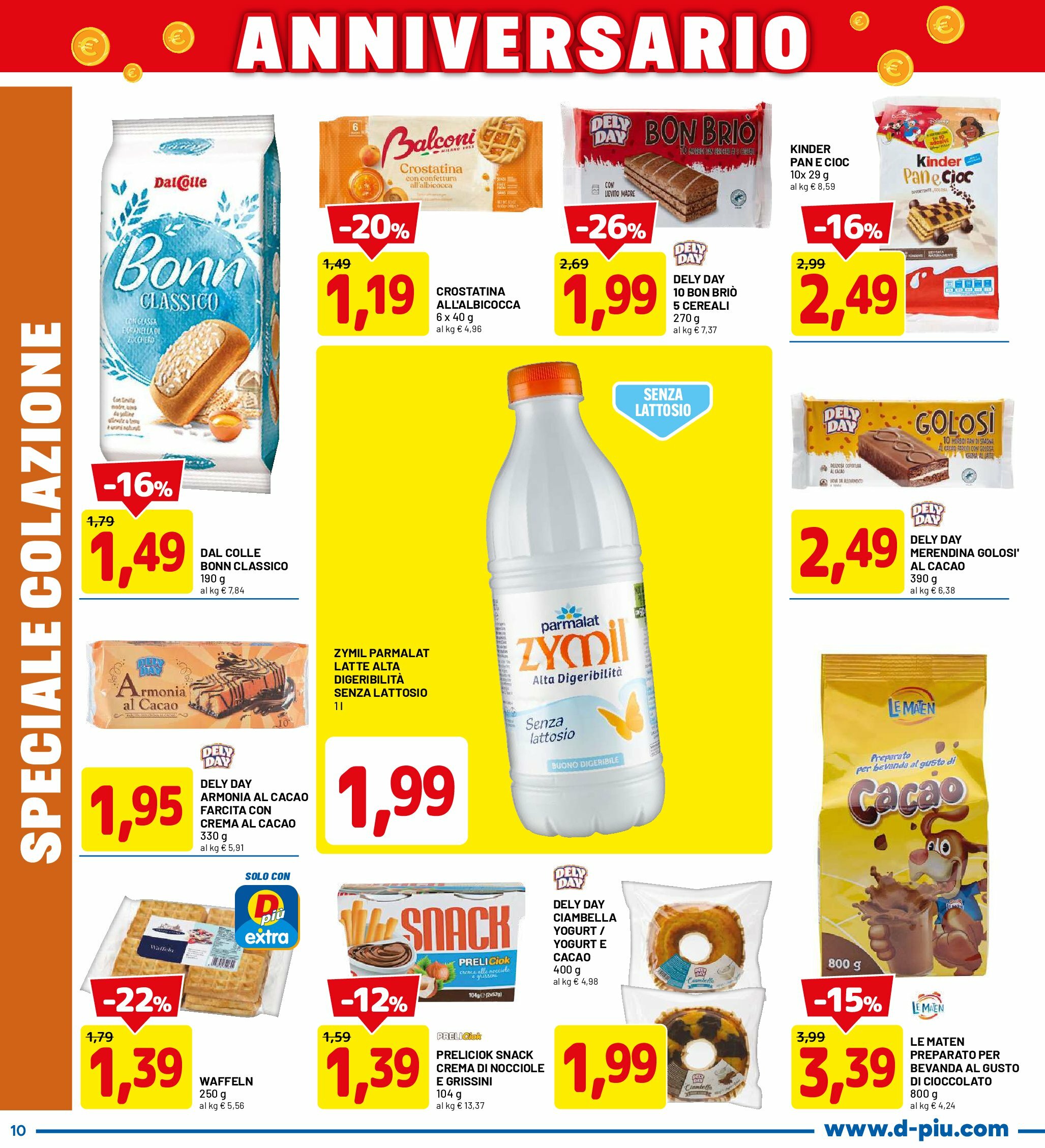 dpiu - Volantino DPiù valido dal 01/09 al 14/09 - page: 10