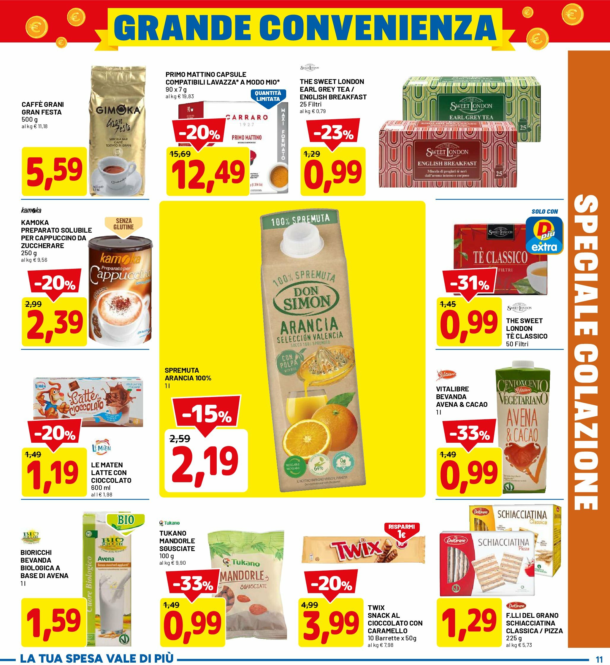 dpiu - Volantino DPiù valido dal 01/09 al 14/09 - page: 11