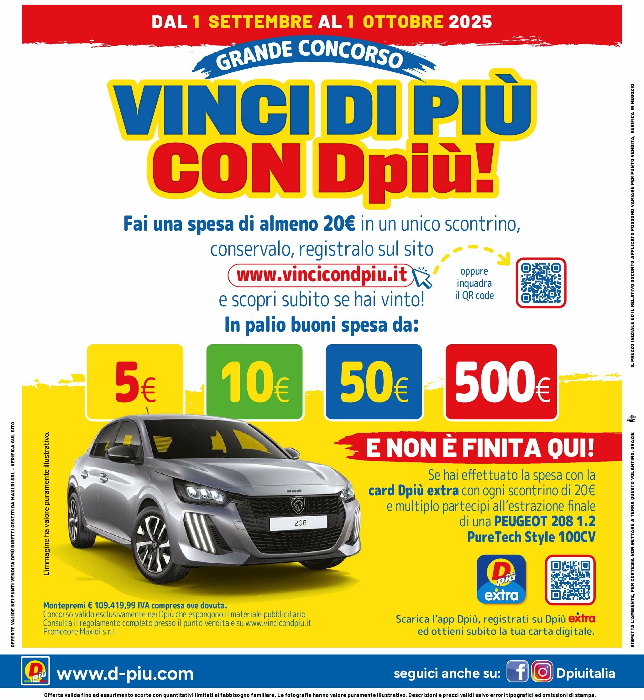 dpiu - Volantino DPiù valido dal 01/09 al 14/09 - page: 20