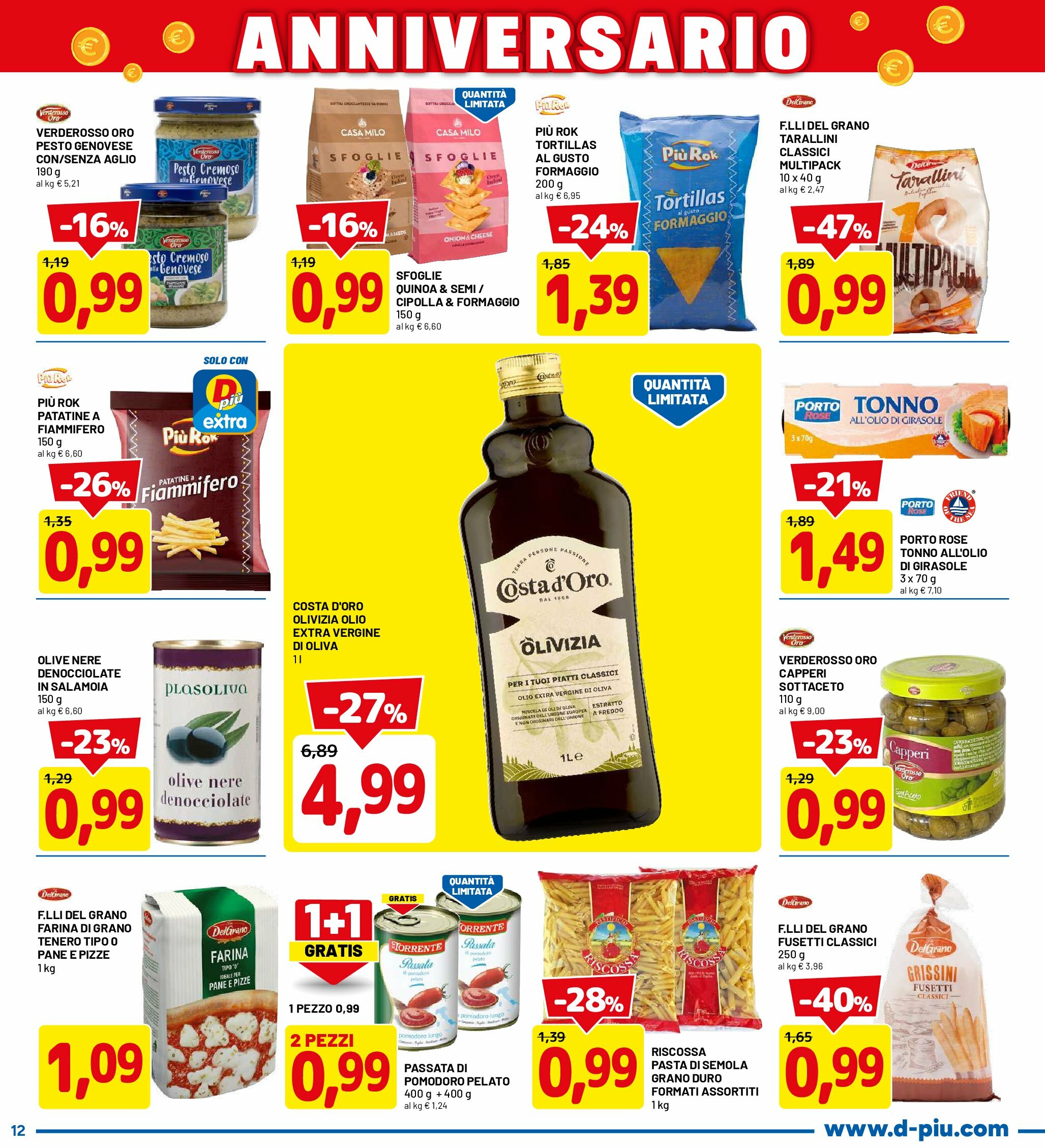 dpiu - Volantino DPiù valido dal 01/09 al 14/09 - page: 12