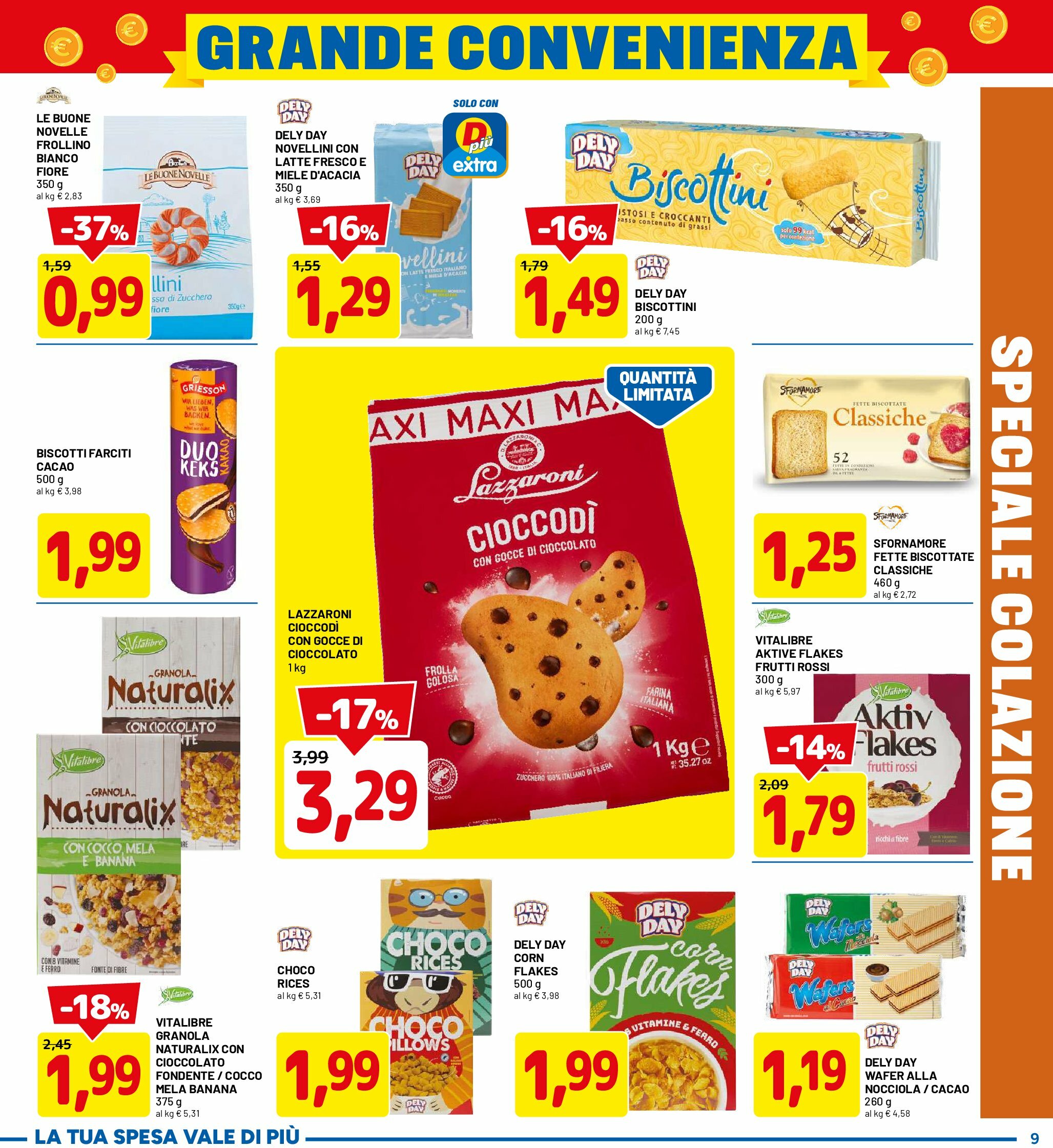 dpiu - Volantino DPiù valido dal 01/09 al 14/09 - page: 9