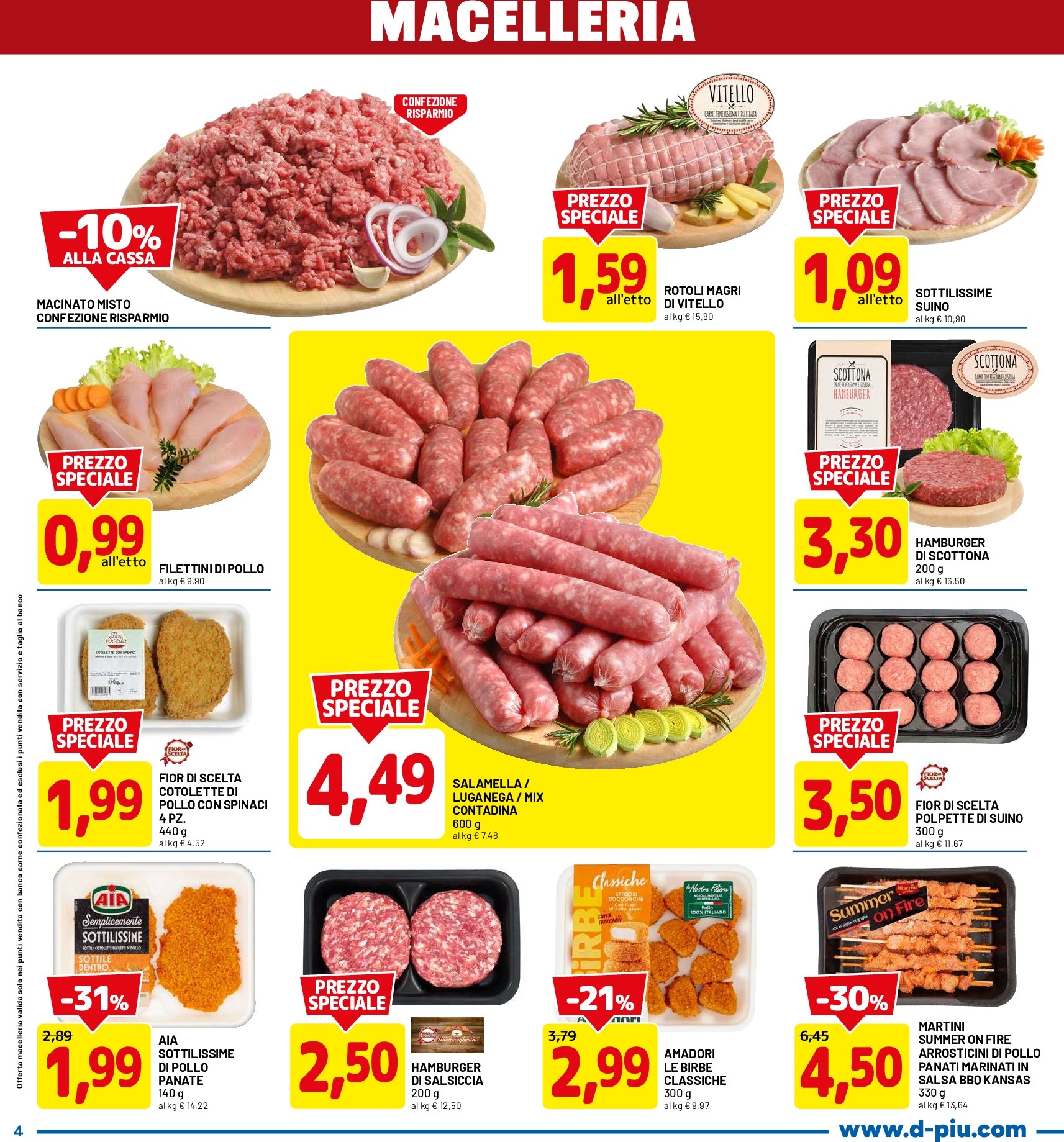 dpiu - Volantino DPiù valido dal 15/09 al 01/10 - page: 4