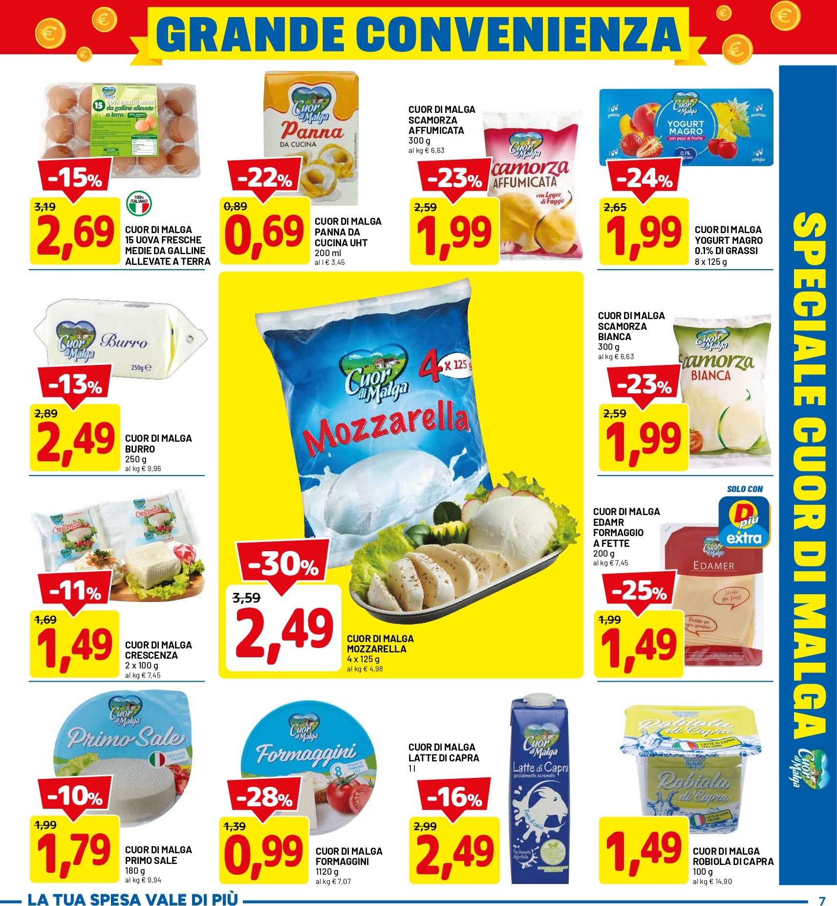 dpiu - Volantino DPiù valido dal 15/09 al 01/10 - page: 7