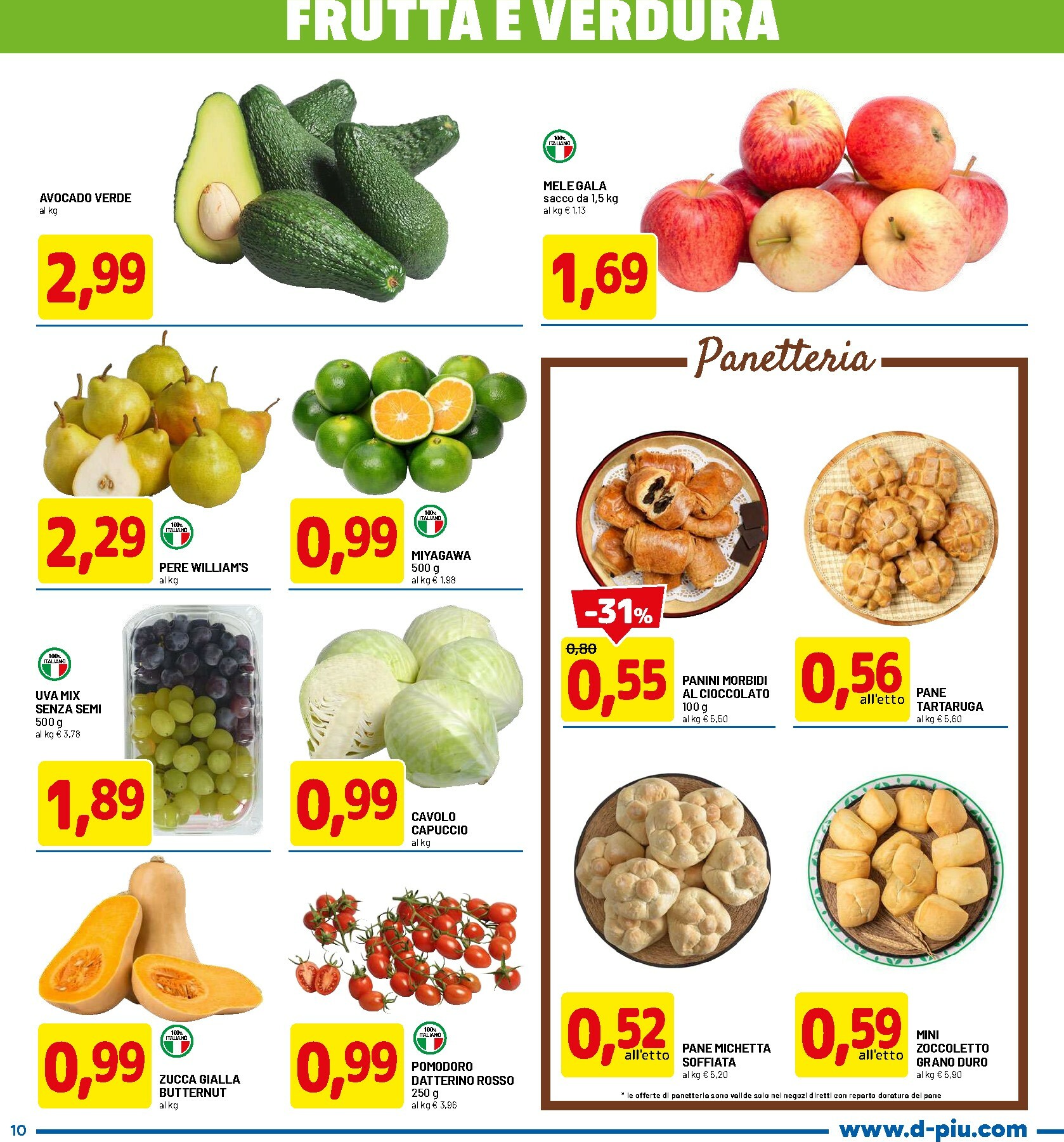 dpiu - Volantino DPiù valido dal 02/10 al 11/10 - page: 10