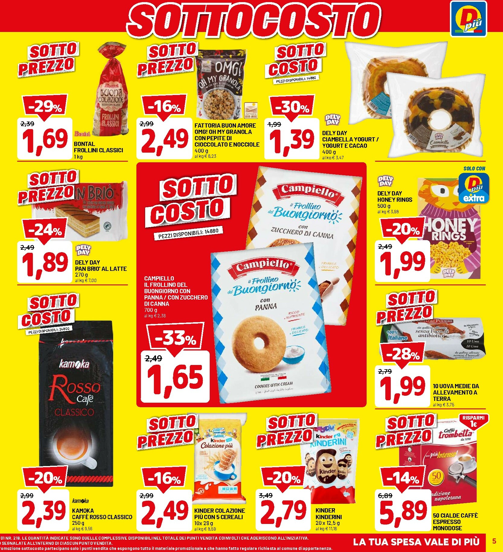 dpiu - Volantino DPiù valido dal 02/10 al 11/10 - page: 5