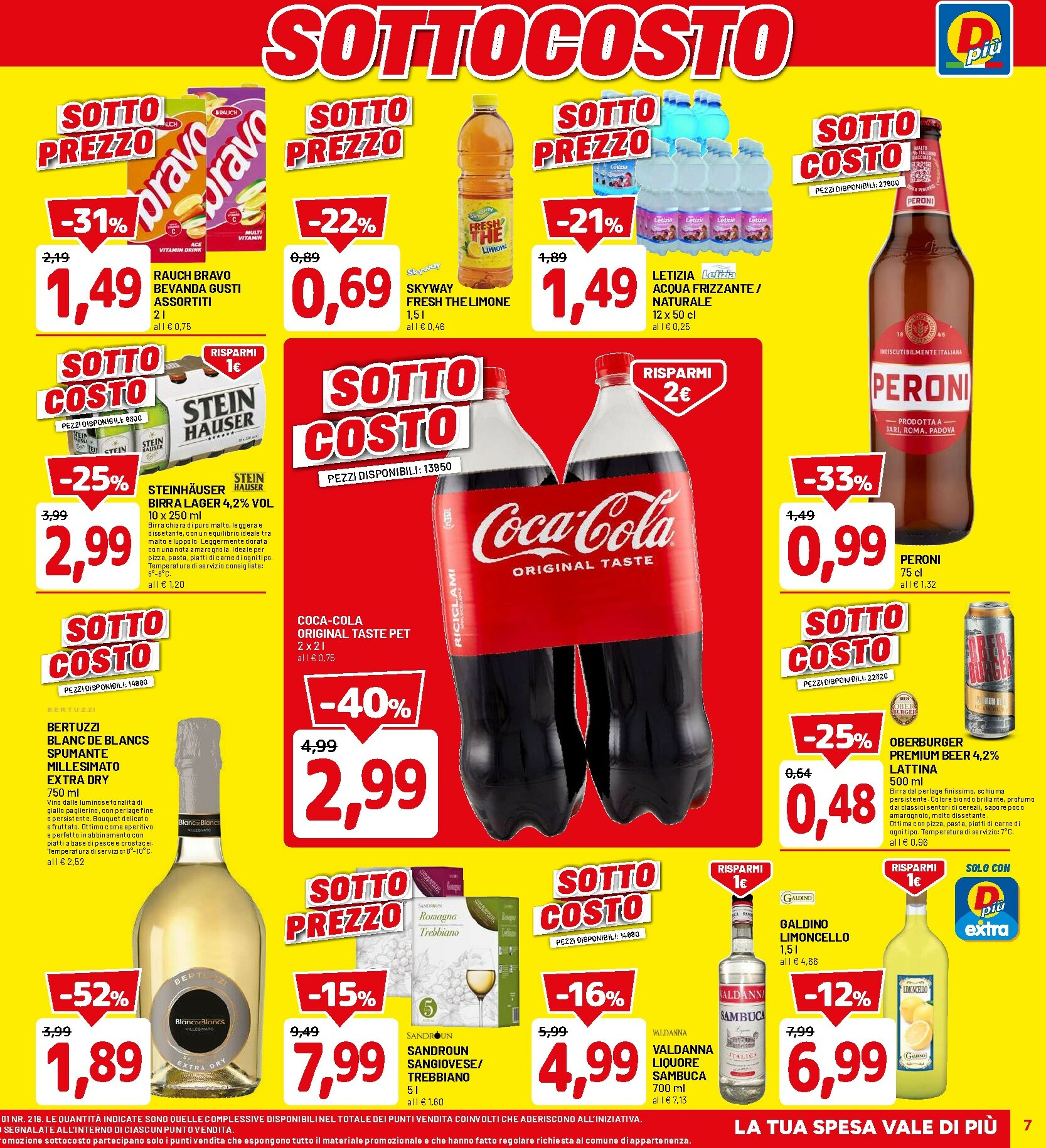 dpiu - Volantino DPiù valido dal 02/10 al 11/10 - page: 7