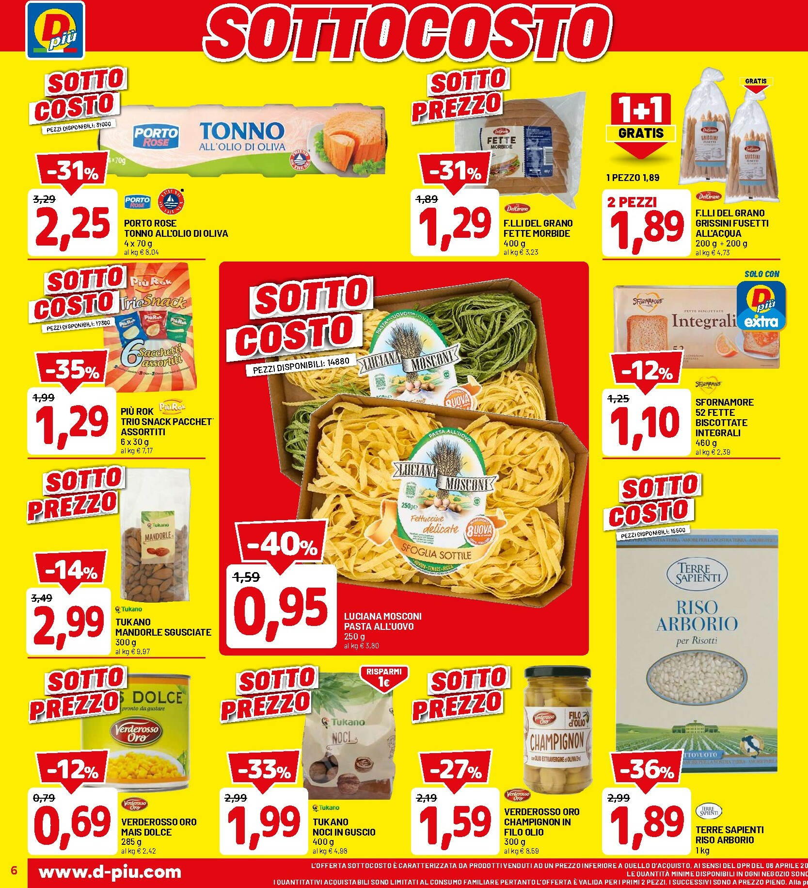 dpiu - Volantino DPiù valido dal 02/10 al 11/10 - page: 6