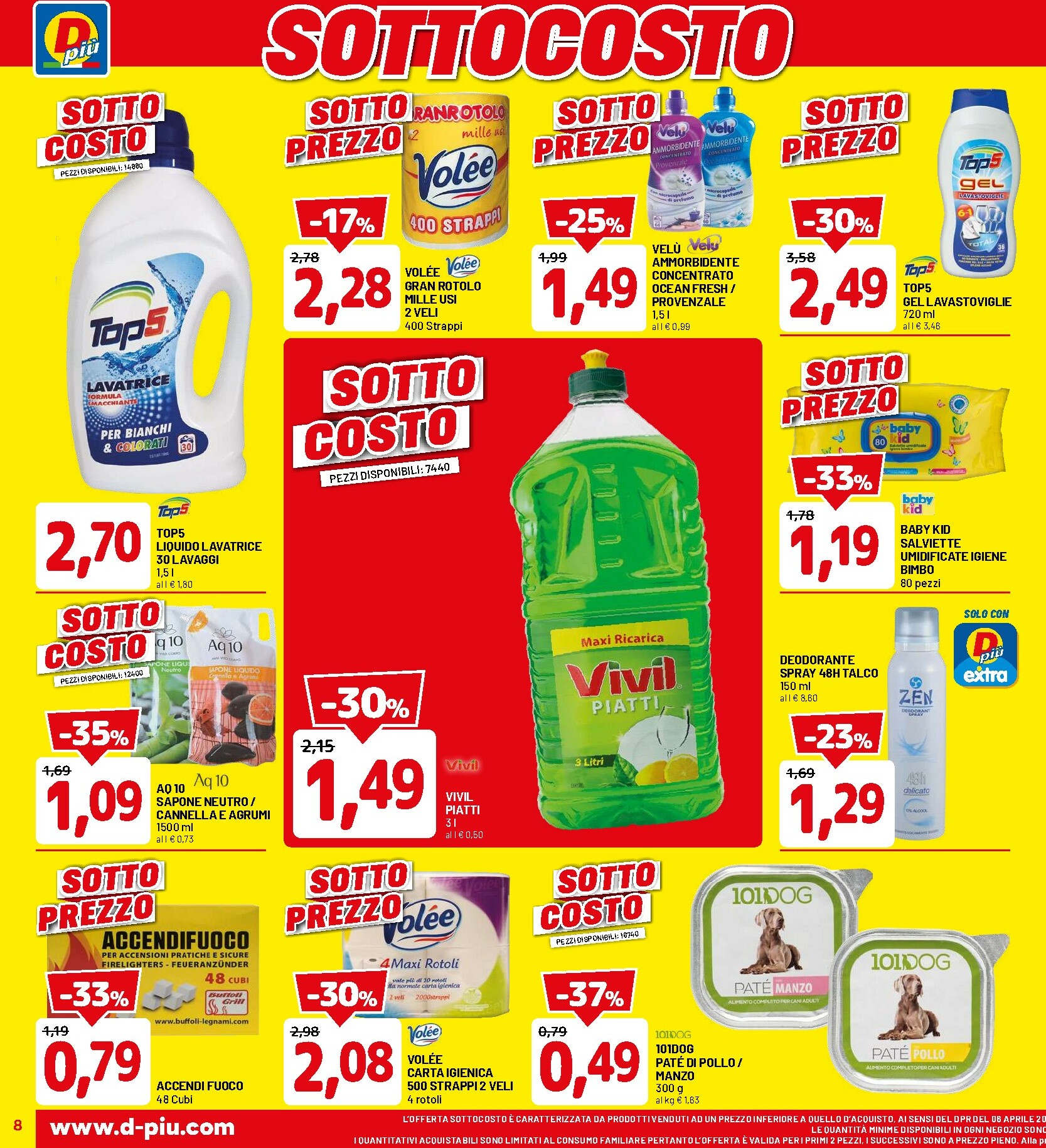 dpiu - Volantino DPiù valido dal 02/10 al 11/10 - page: 8