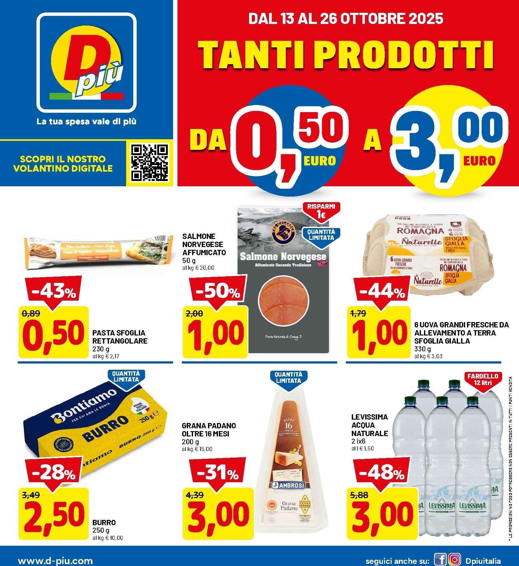 dpiu - Volantino DPiù valido dal 13/10 al 26/10