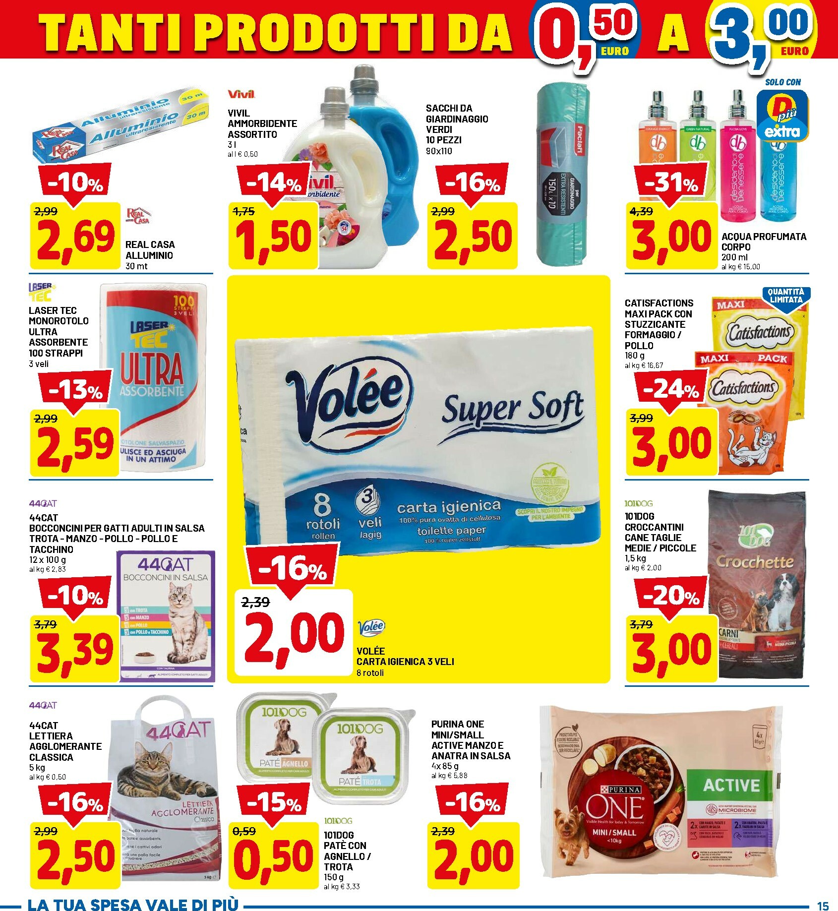 dpiu - Volantino DPiù valido dal 13/10 al 26/10 - page: 15