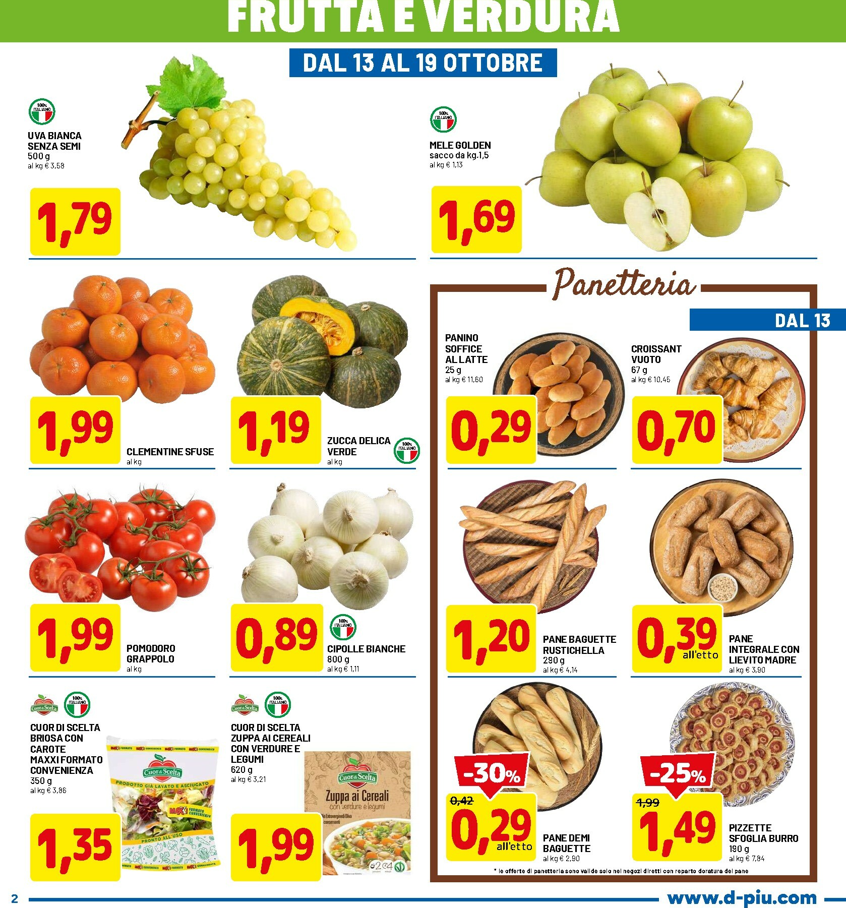 dpiu - Volantino DPiù valido dal 13/10 al 26/10 - page: 2