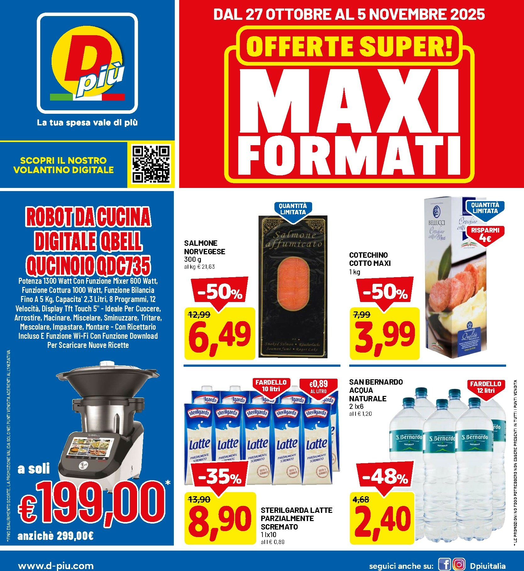 dpiu - Volantino DPiù valido dal 27/10 al 05/11