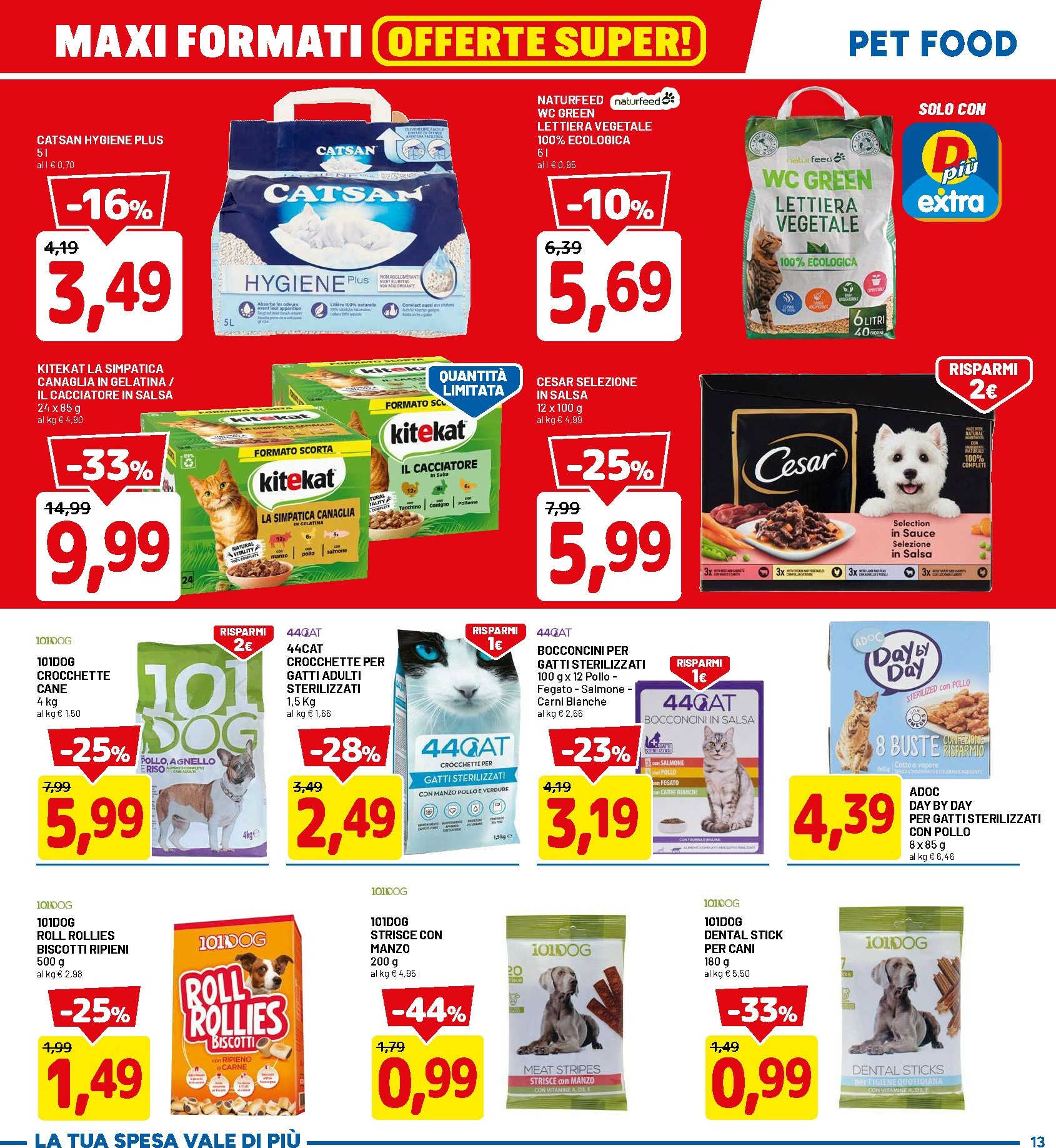 dpiu - Volantino DPiù valido dal 27/10 al 05/11 - page: 13