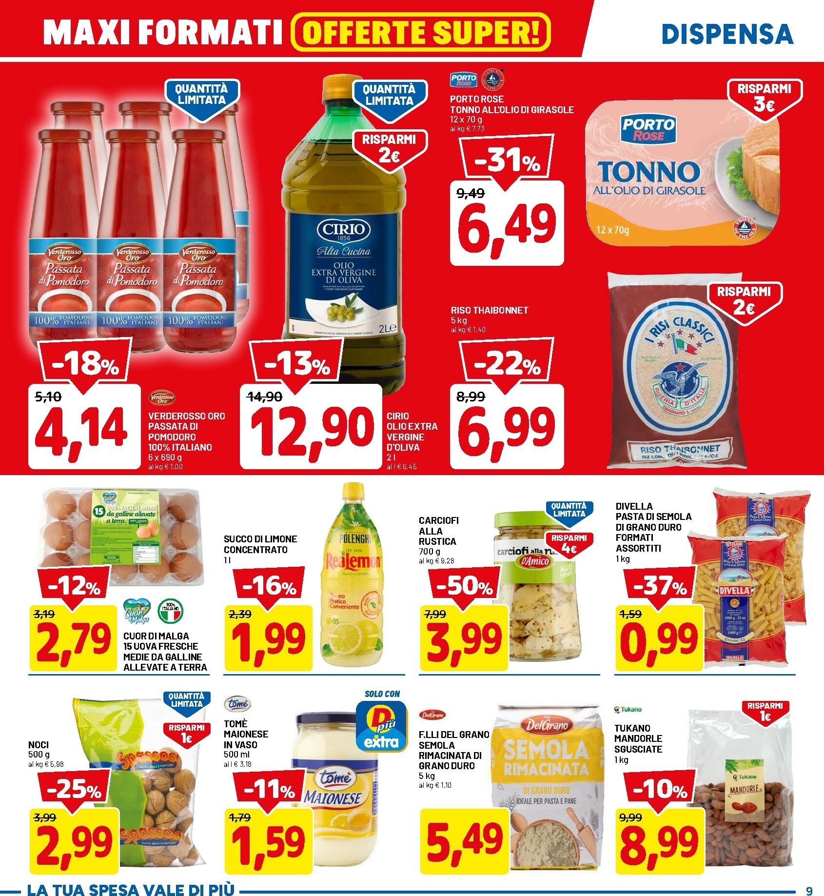 dpiu - Volantino DPiù valido dal 27/10 al 05/11 - page: 9