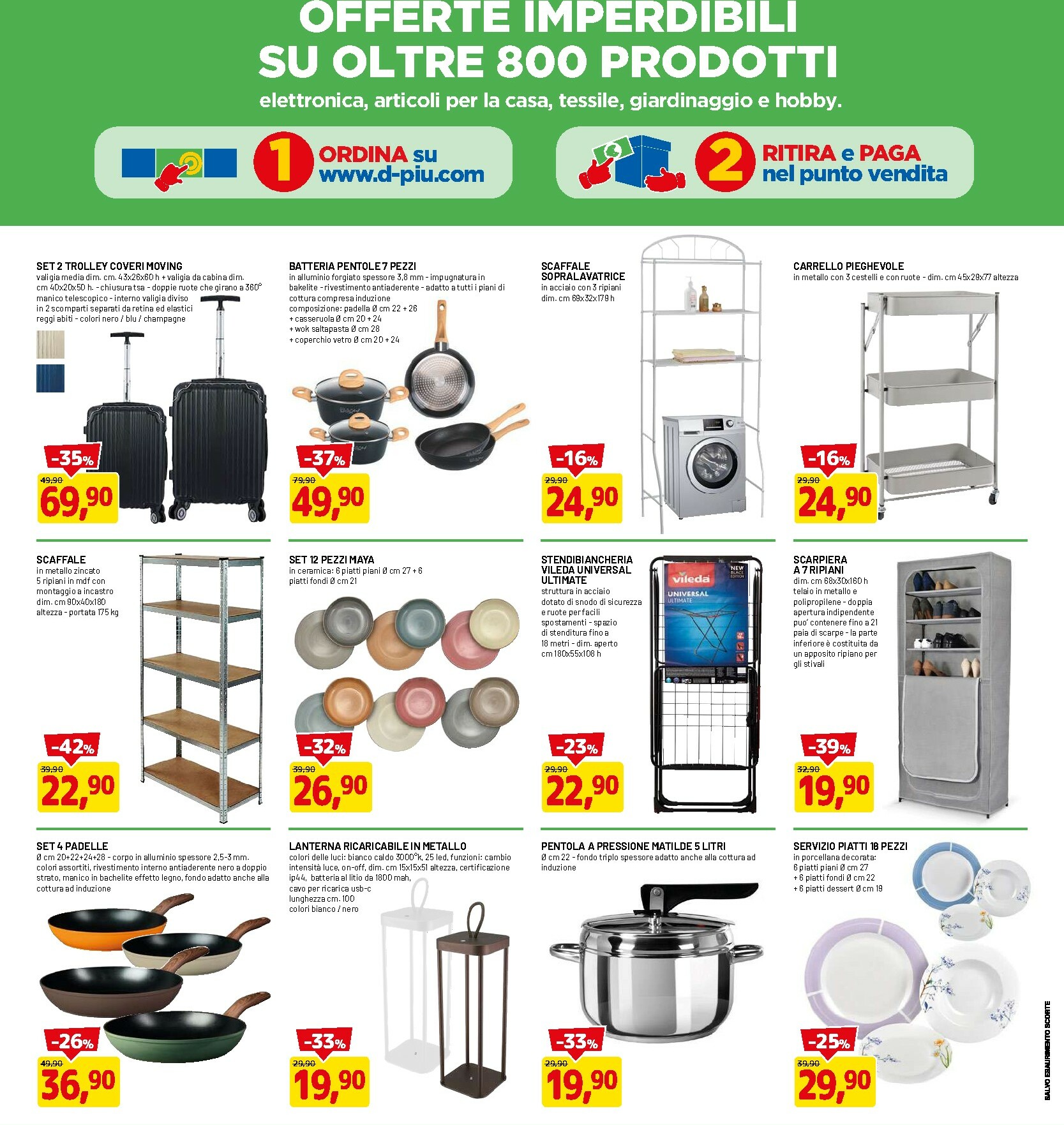 dpiu - Volantino DPiù valido dal 27/10 al 05/11 - page: 19