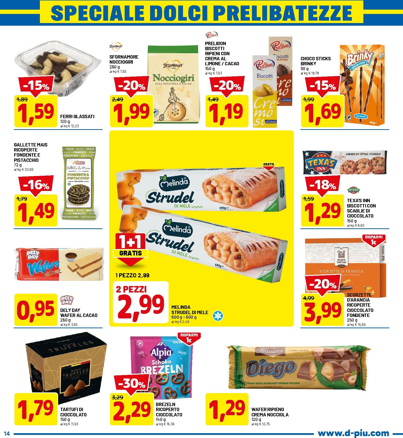 dpiu - Volantino DPiù valido dal 27/10 al 05/11 - page: 14