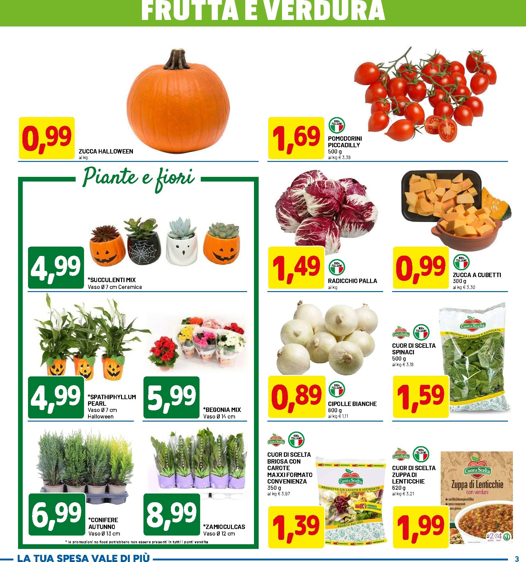 dpiu - Volantino DPiù valido dal 27/10 al 05/11 - page: 3