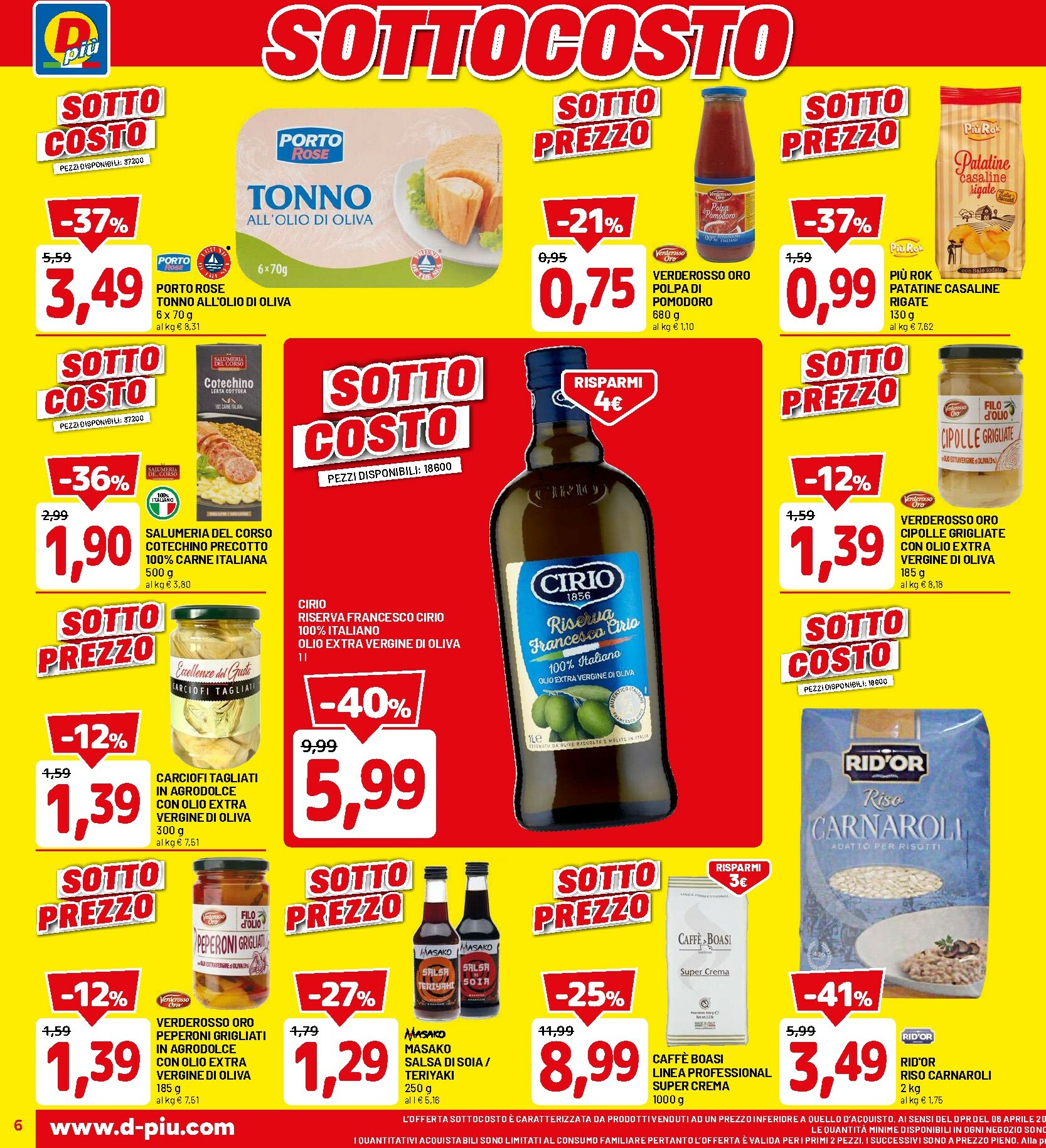 dpiu - Volantino DPiù valido dal 06/11 al 15/11 - page: 6