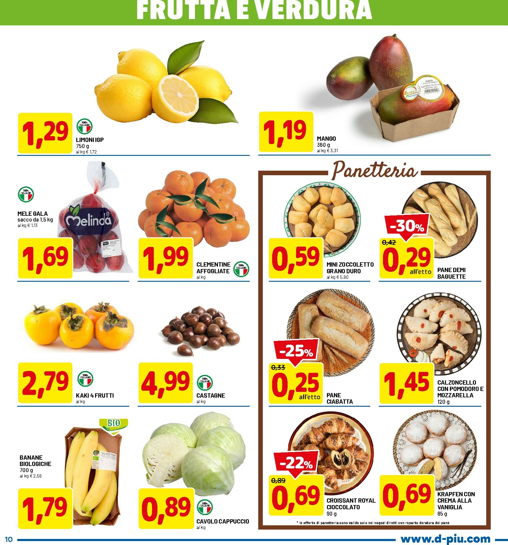 dpiu - Volantino DPiù valido dal 06/11 al 15/11 - page: 10