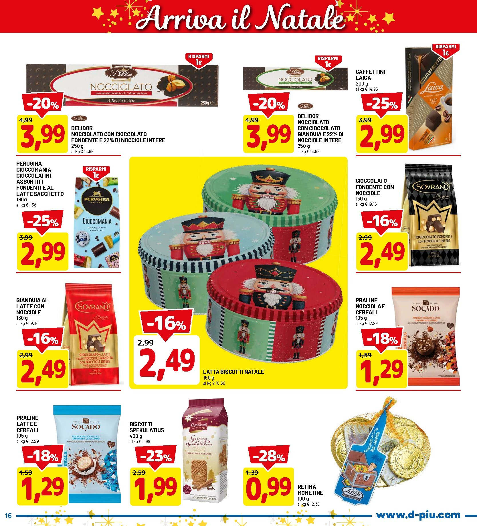 dpiu - Volantino DPiù - Black Friday valido dal 17/11 al 30/11 - page: 16