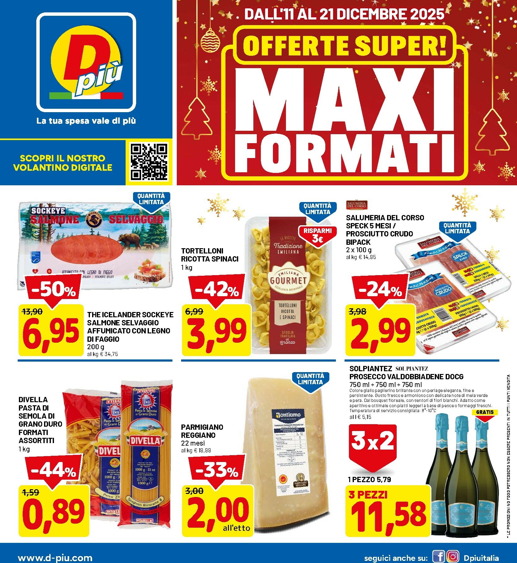 dpiu - Volantino DPiù valido dal 11/12 al 21/12