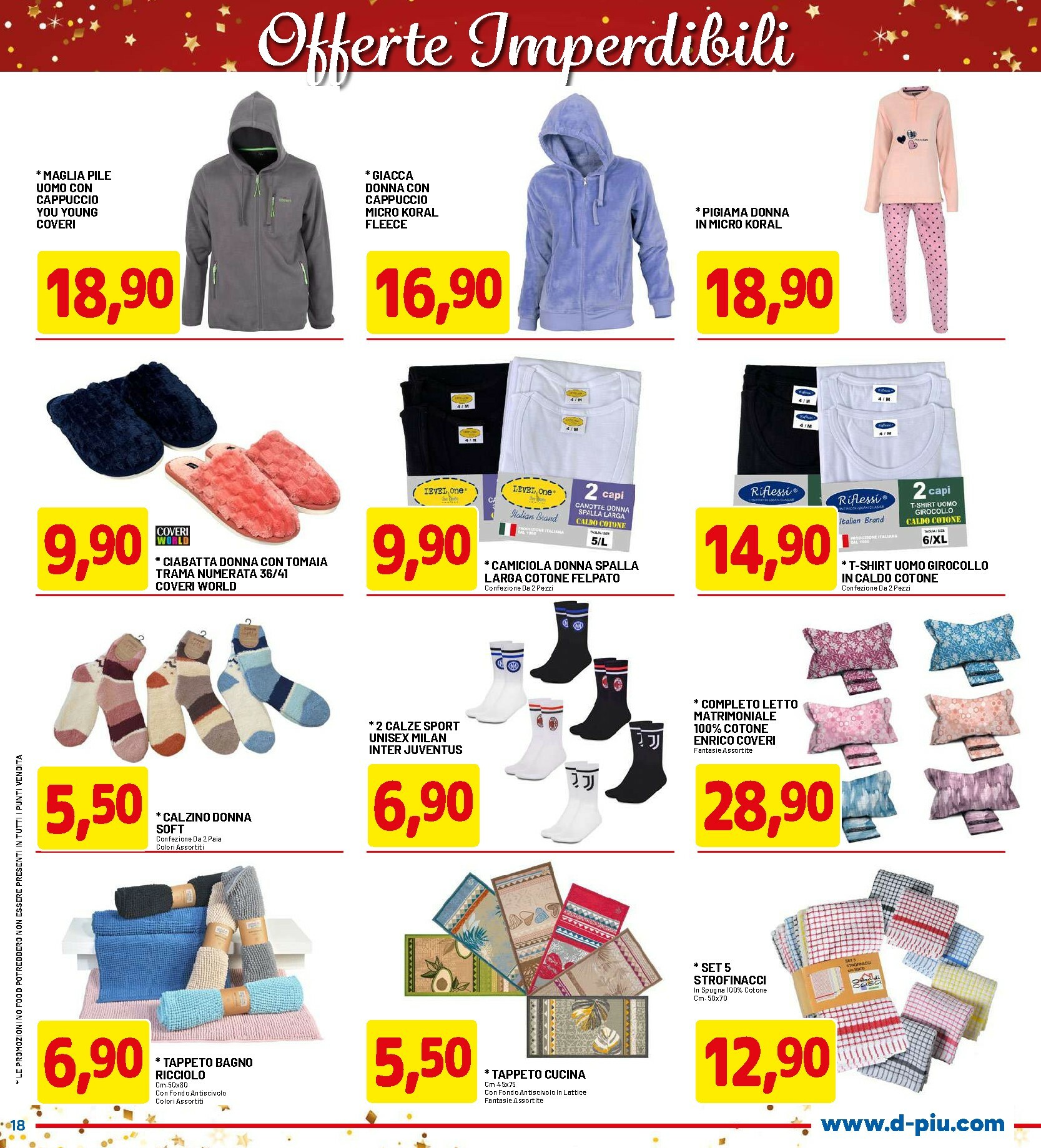 dpiu - Volantino DPiù - Buon Natale valido dal 22/12 al 31/12 - page: 18
