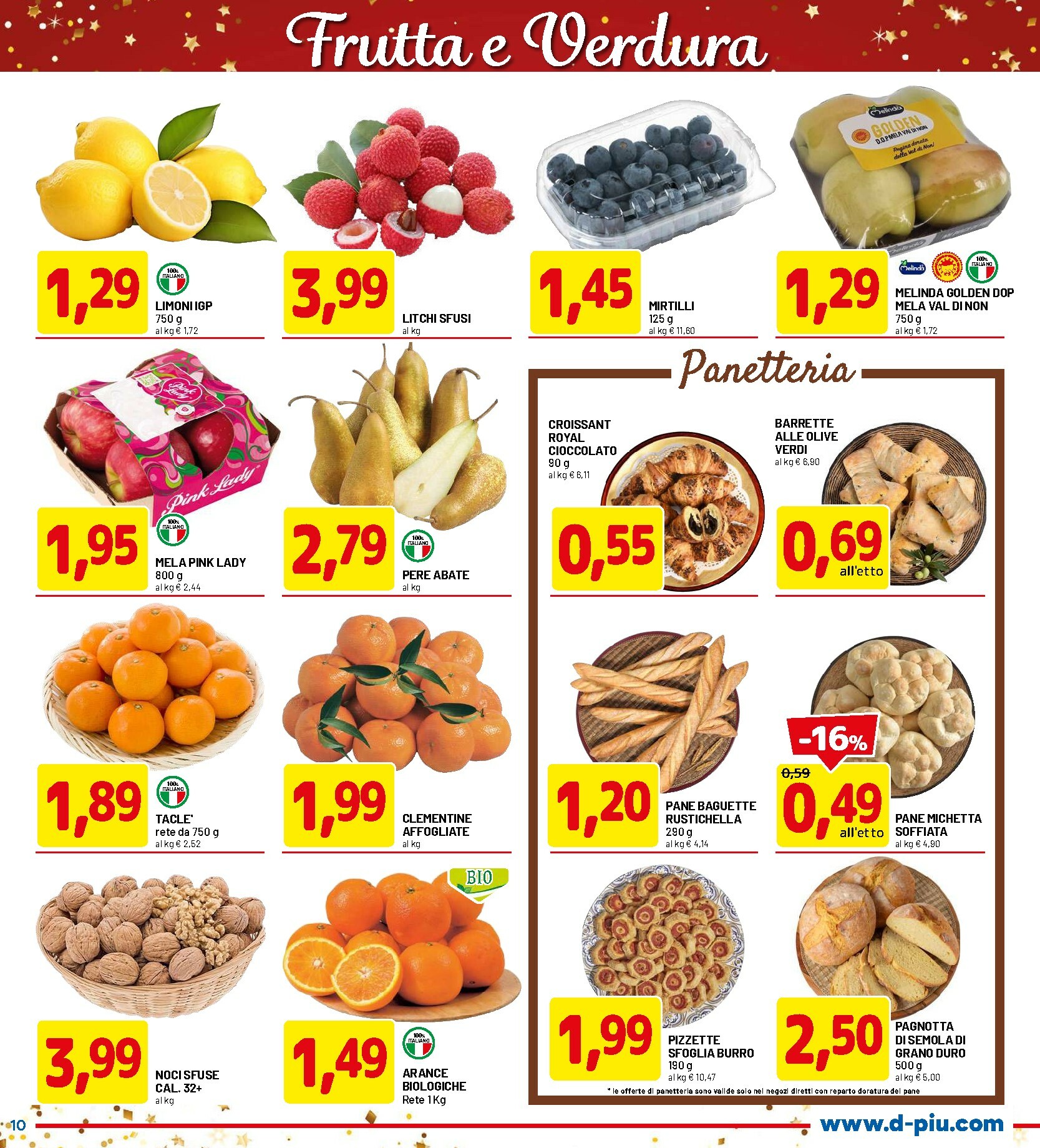 dpiu - Volantino DPiù - Buon Natale valido dal 22/12 al 31/12 - page: 10