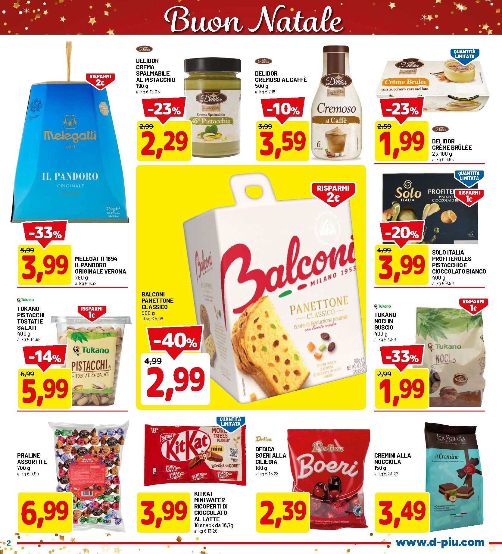 dpiu - Volantino DPiù - Buon Natale valido dal 22/12 al 31/12 - page: 2
