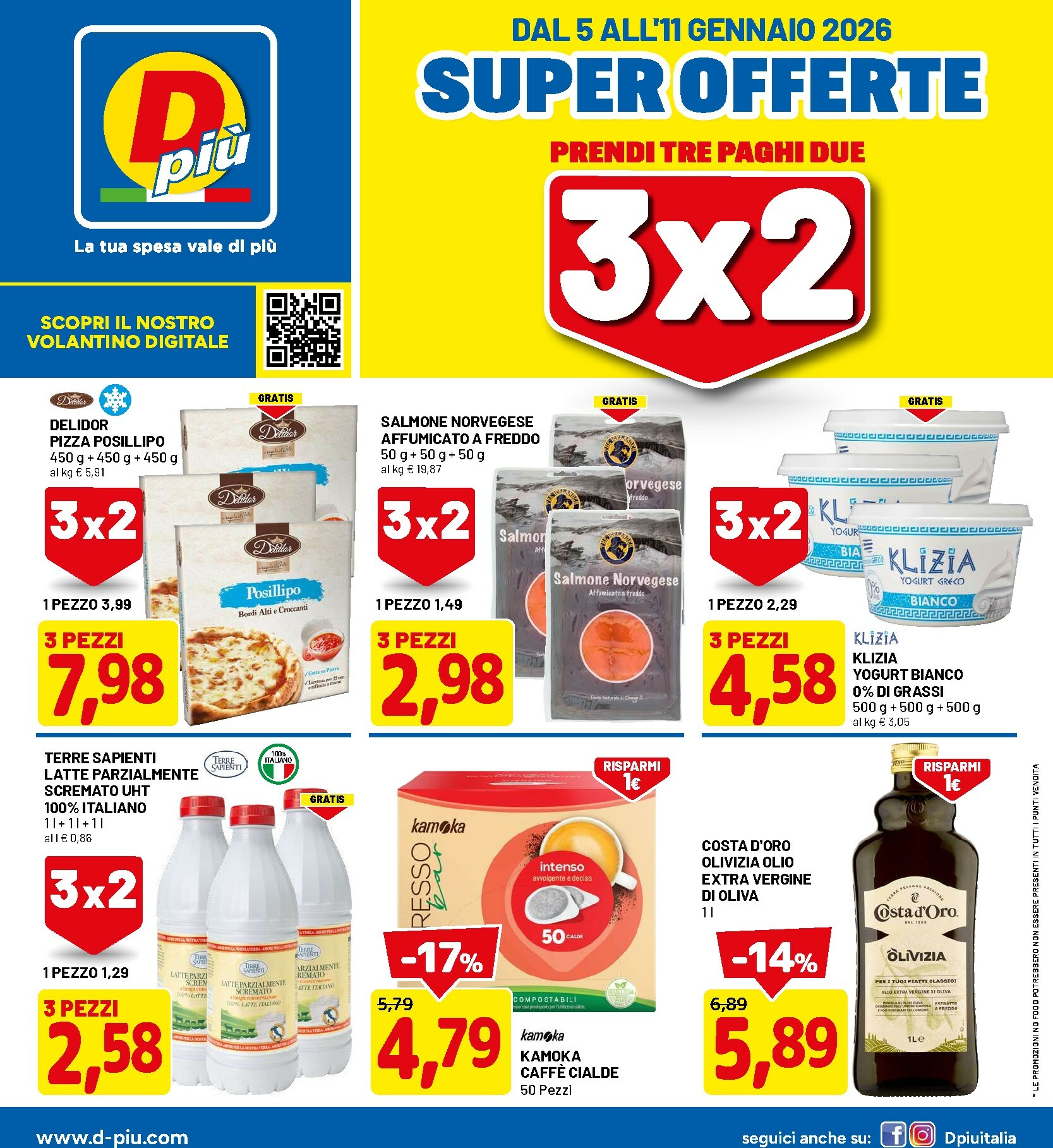 dpiu - Volantino DPiù valido dal 05/01 al 11/01