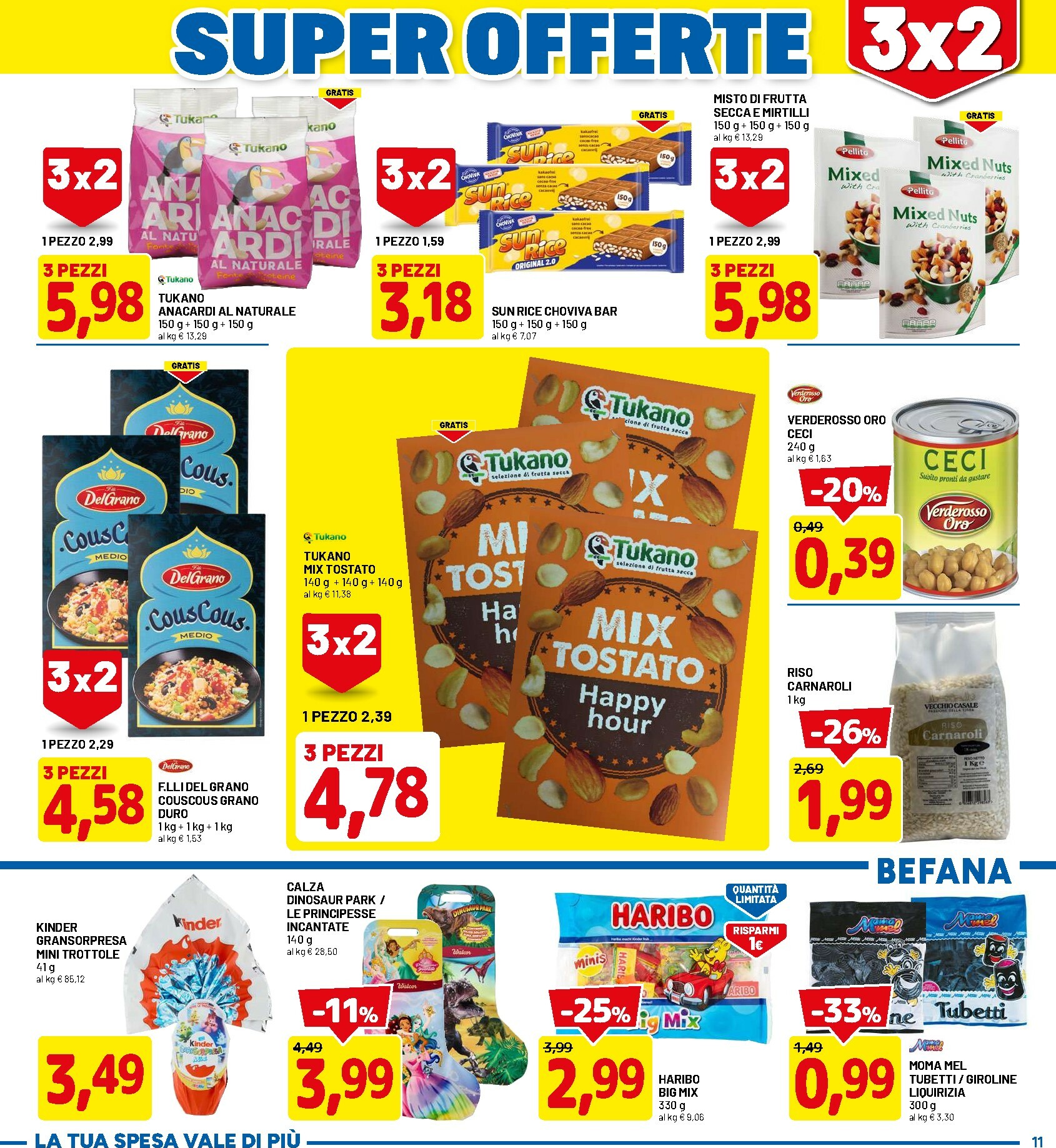 dpiu - Volantino DPiù valido dal 05/01 al 11/01 - page: 11