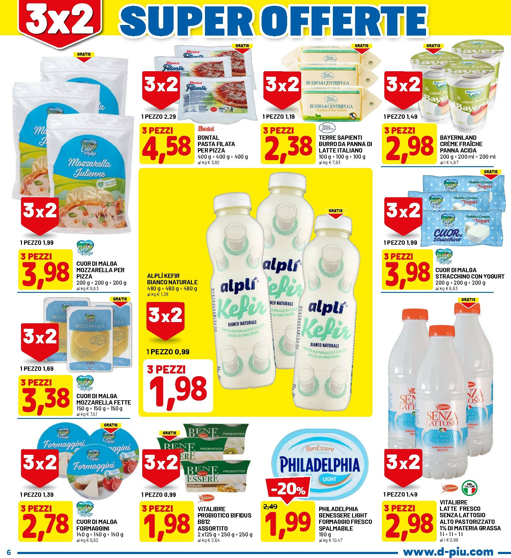 dpiu - Volantino DPiù valido dal 05/01 al 11/01 - page: 6