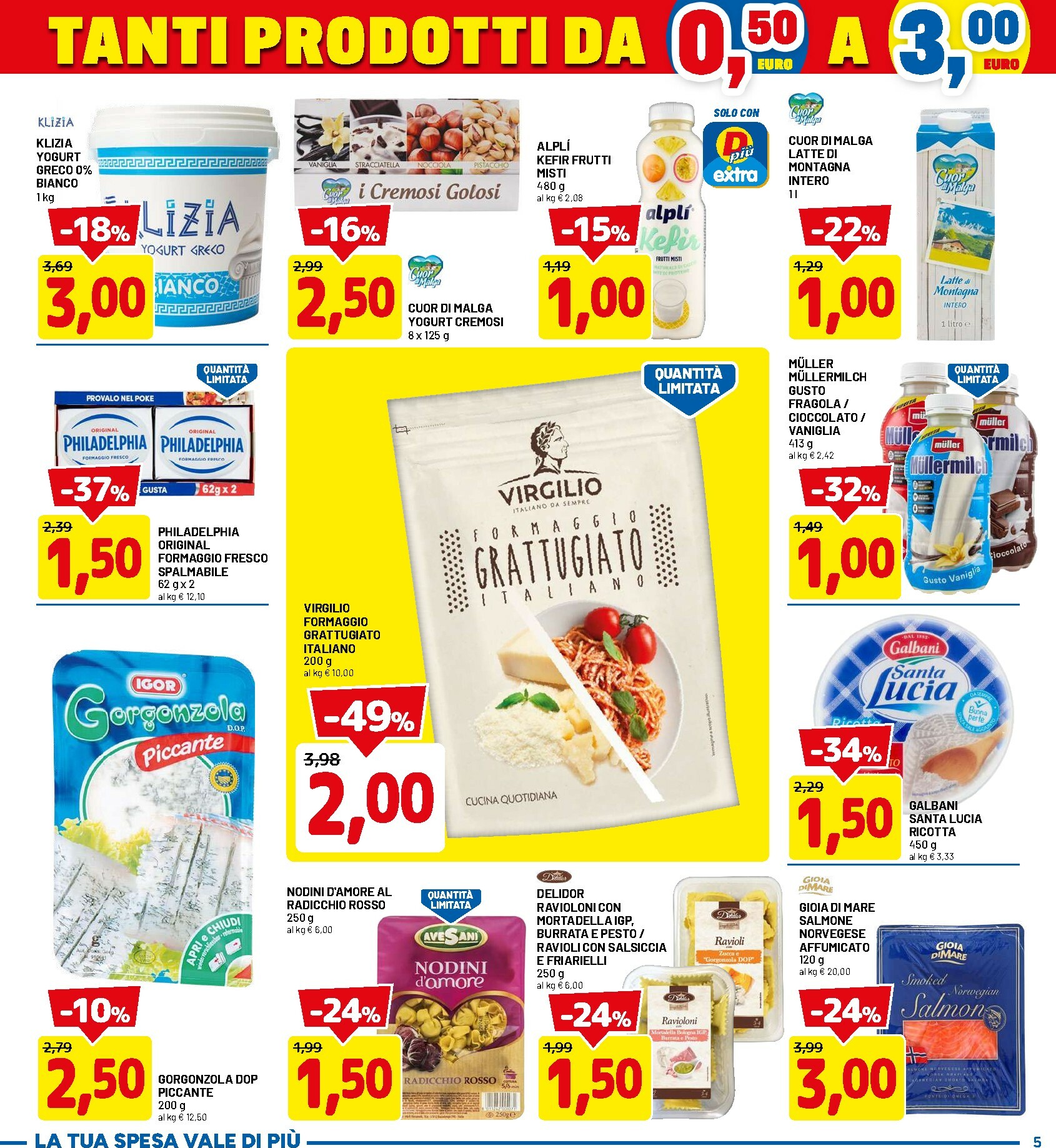 dpiu - Volantino DPiù valido dal 12/01 al 25/01 - page: 5