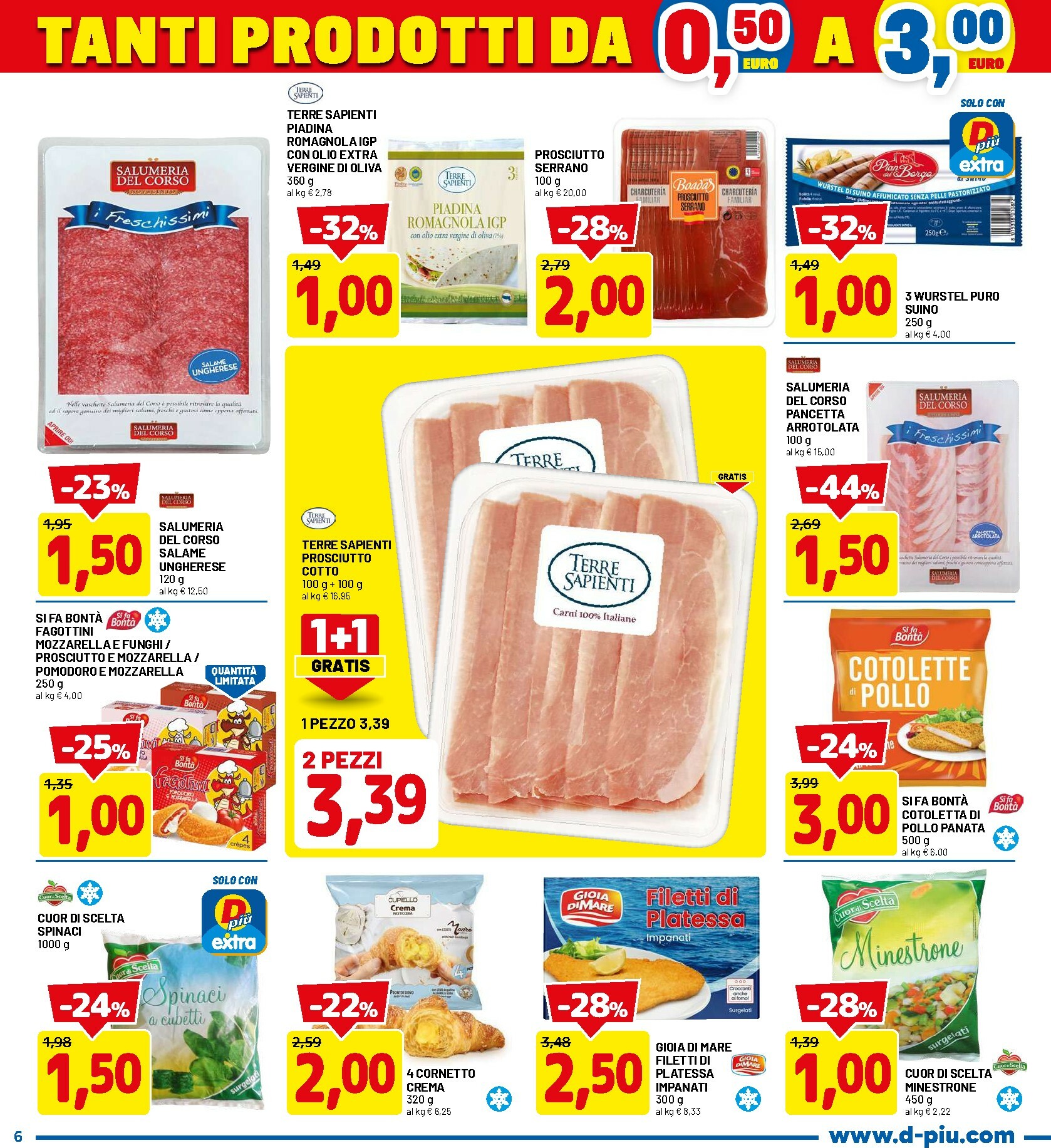 dpiu - Volantino DPiù valido dal 12/01 al 25/01 - page: 6